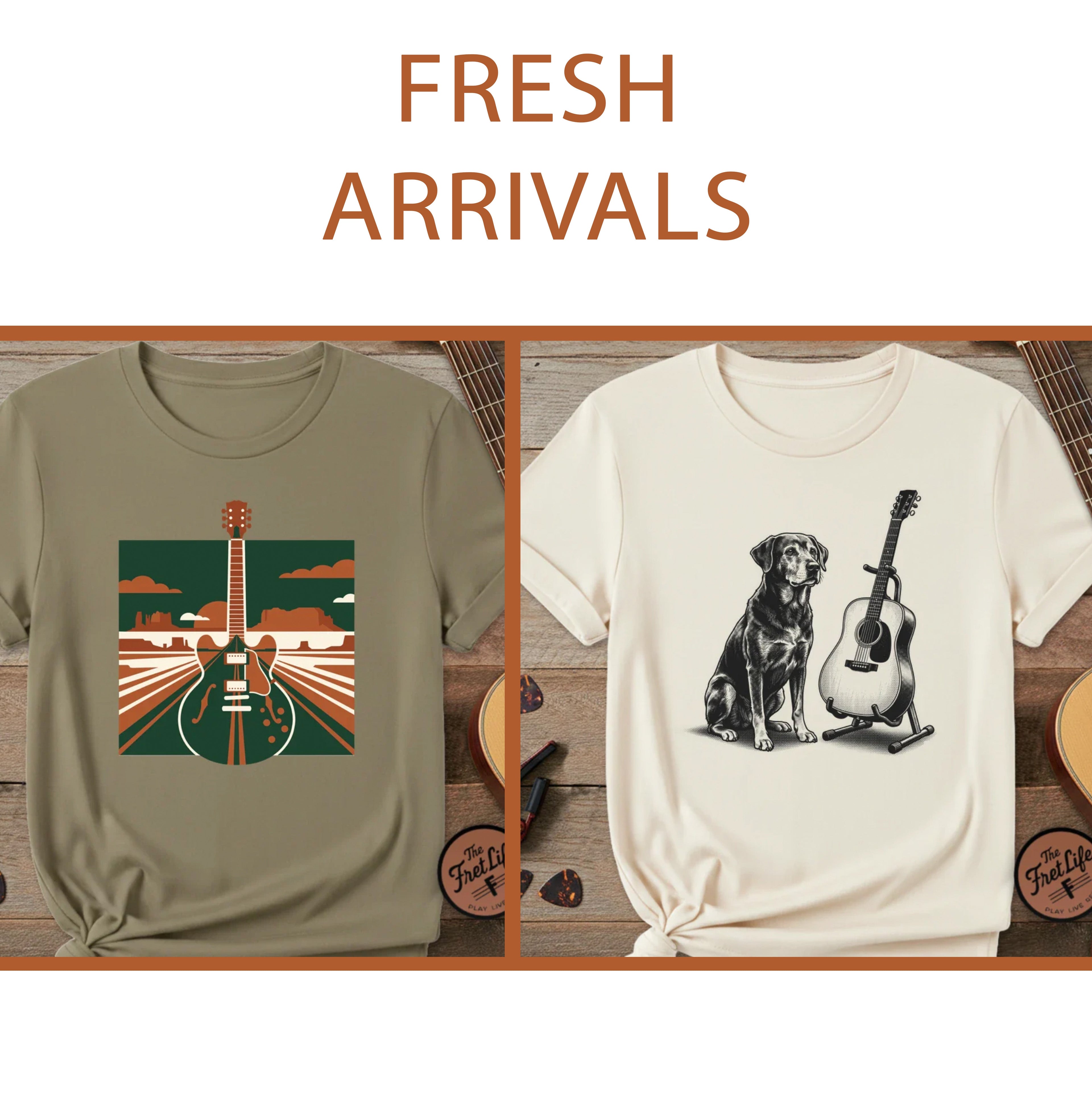 Fresh Arrivals: The Newest in Fret Life