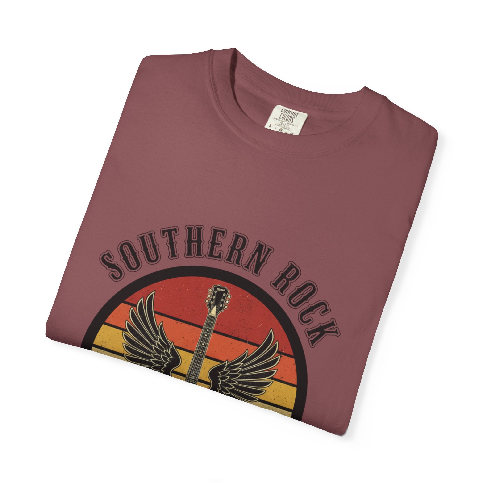 Southern Rock Winged V: Freebird Fret Life Tee