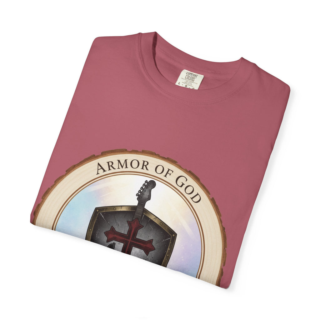 Armor of God T-Shirt | Ephesians 6 Christian Guitarist Tee
