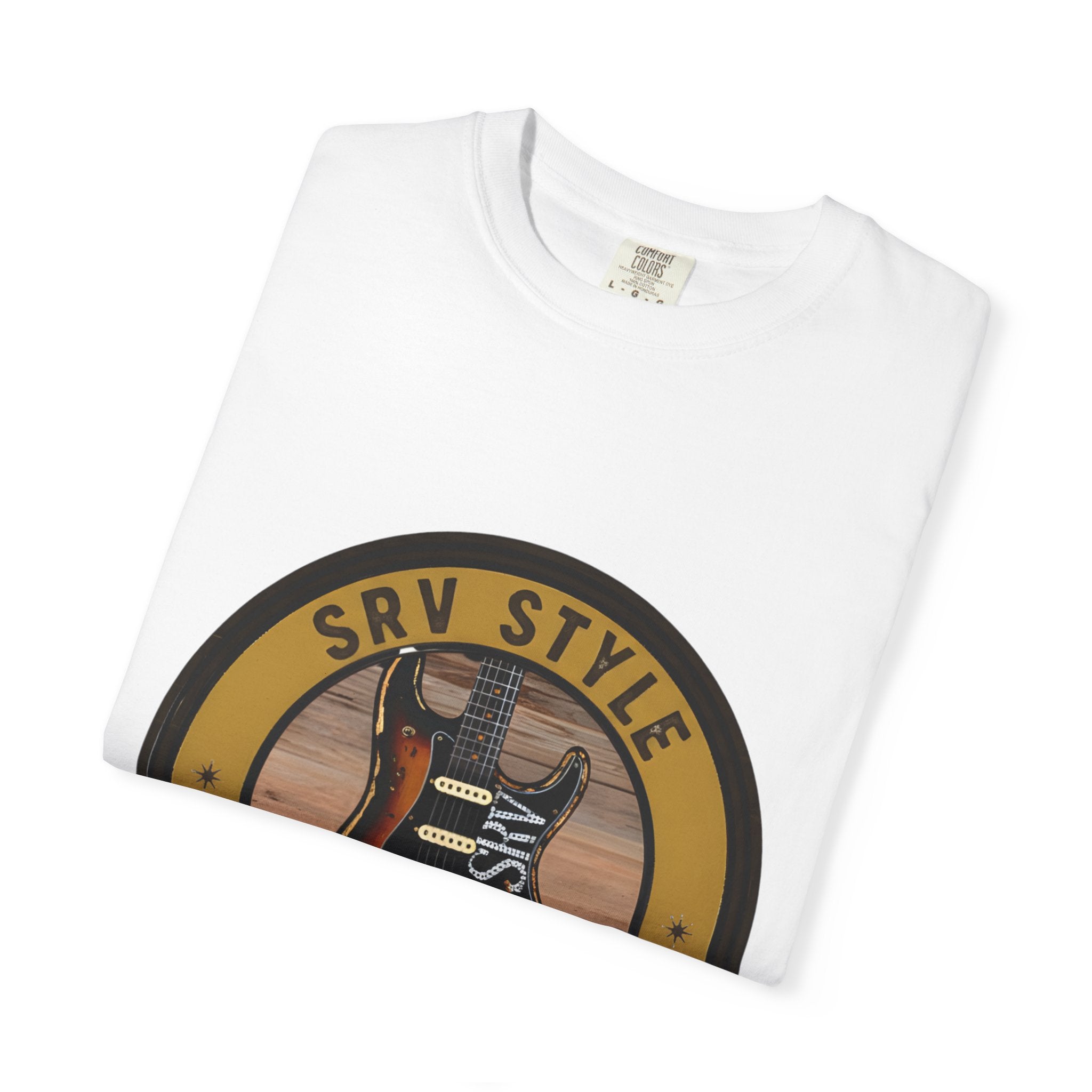SRV Style Tee | Blues Guitar Fan T-Shirt