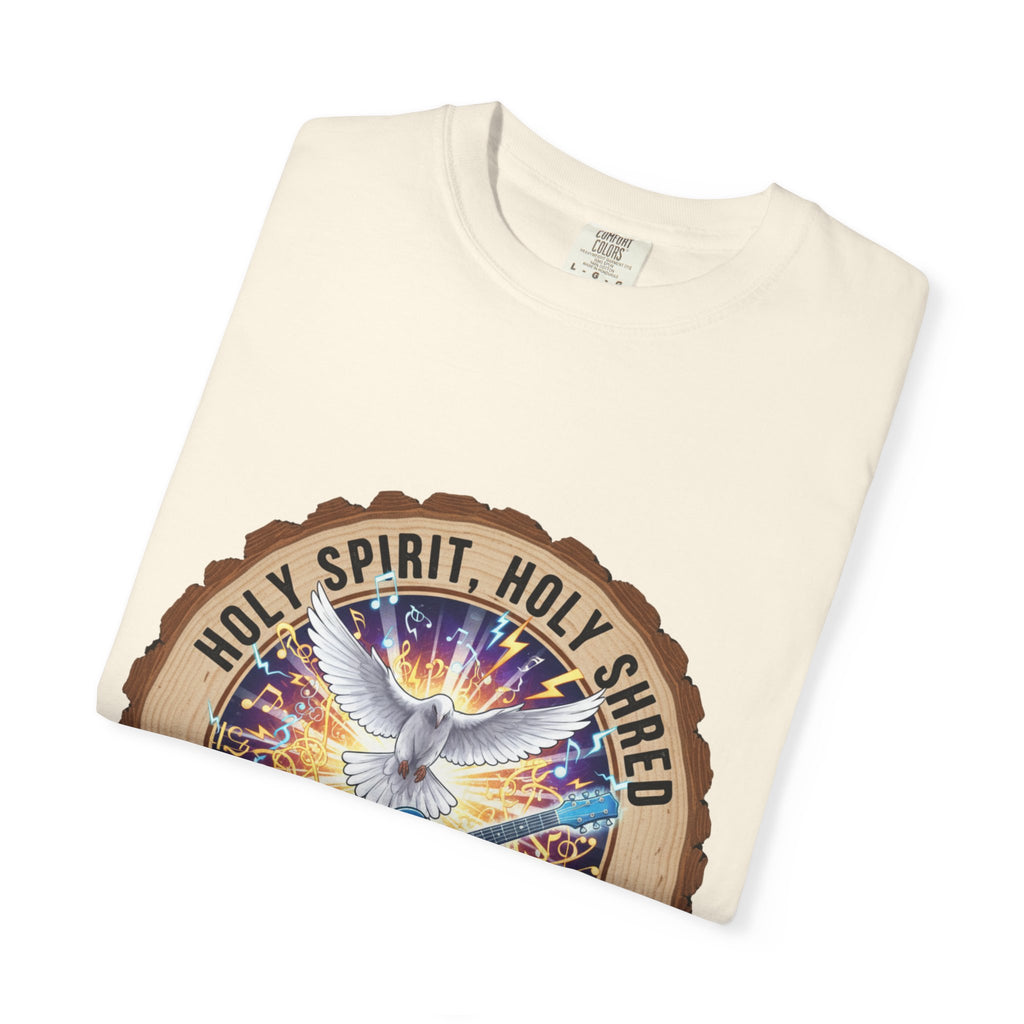 Holy Spirit Holy Shred T-Shirt | Christian Guitar Worship Tee