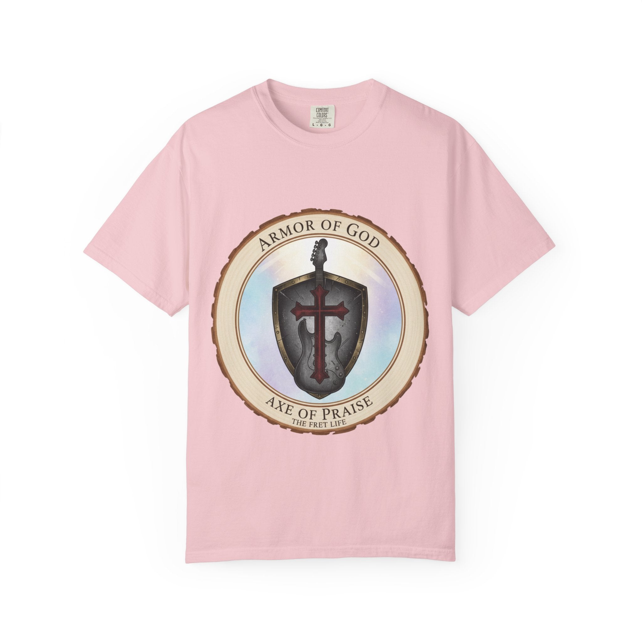 Armor of God T-Shirt | Ephesians 6 Christian Guitarist Tee