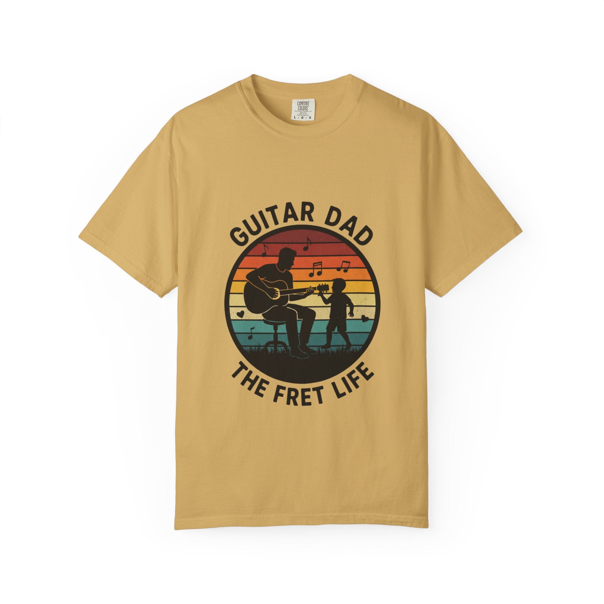 Guitar Dad: The Fret Life Silhouetted Tee