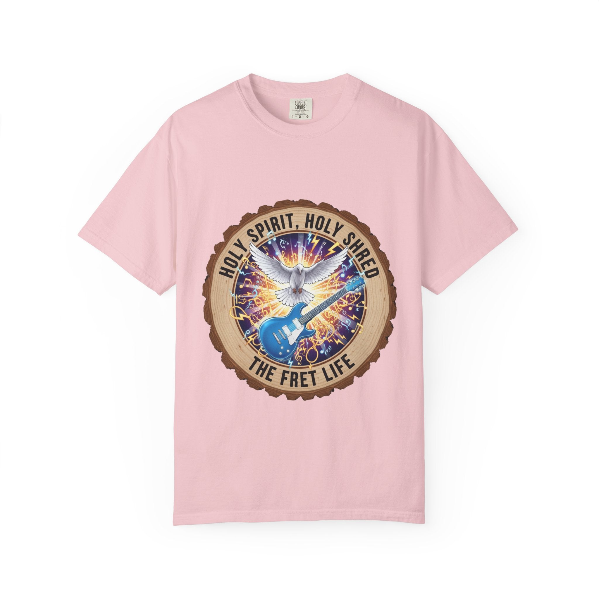 Holy Spirit Holy Shred T-Shirt | Christian Guitar Worship Tee