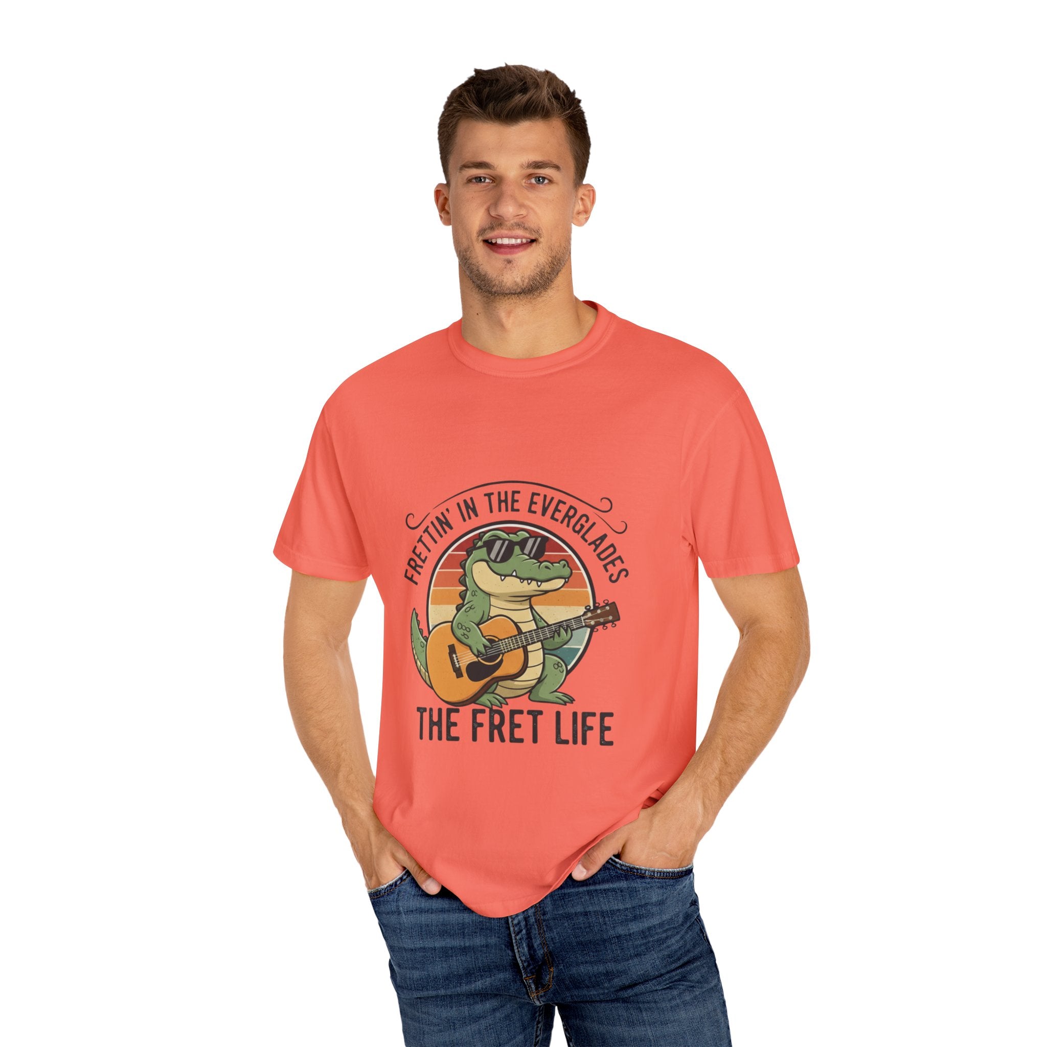 Frettin' in the Everglades: The Gator Guitarist Tee