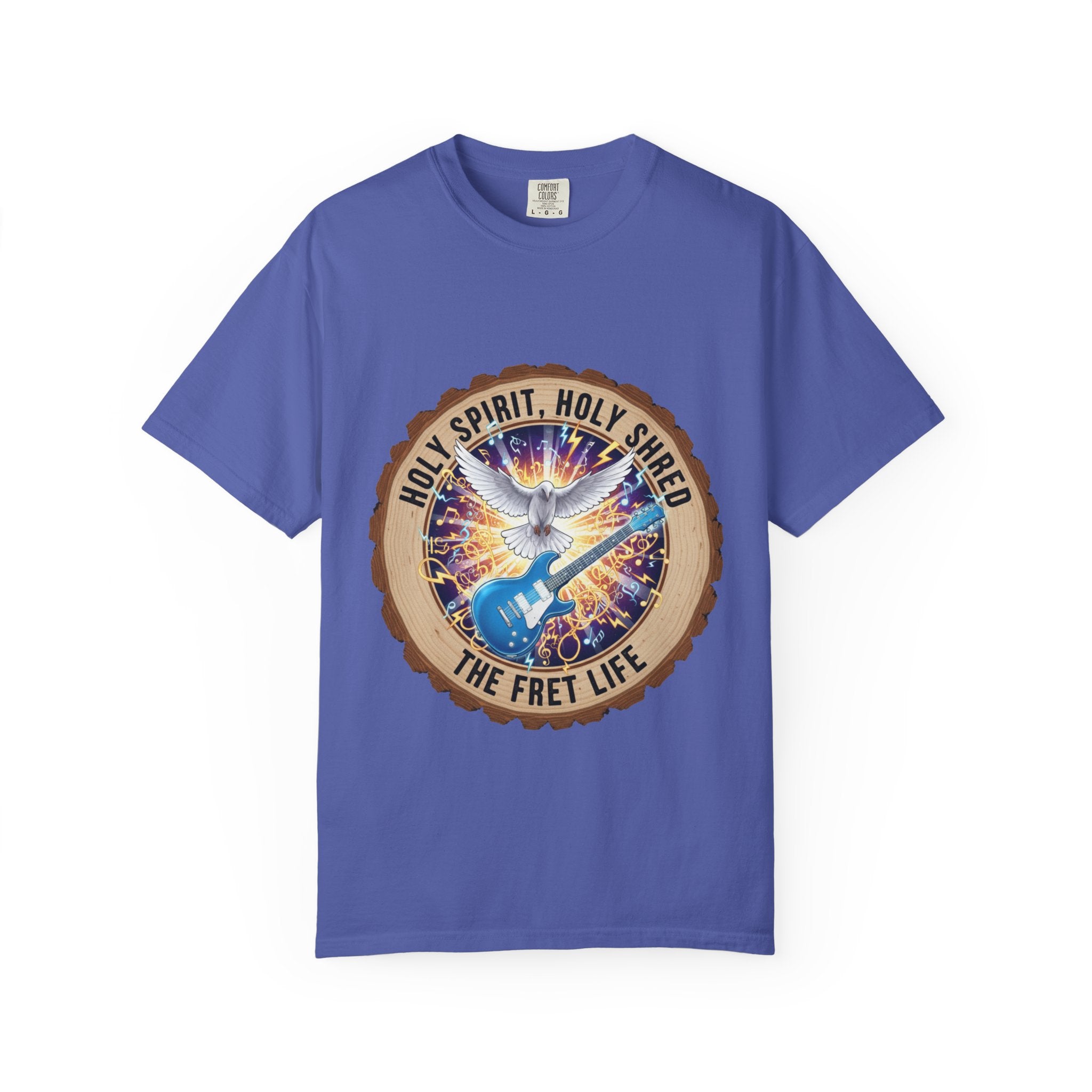 Holy Spirit Holy Shred T-Shirt | Christian Guitar Worship Tee
