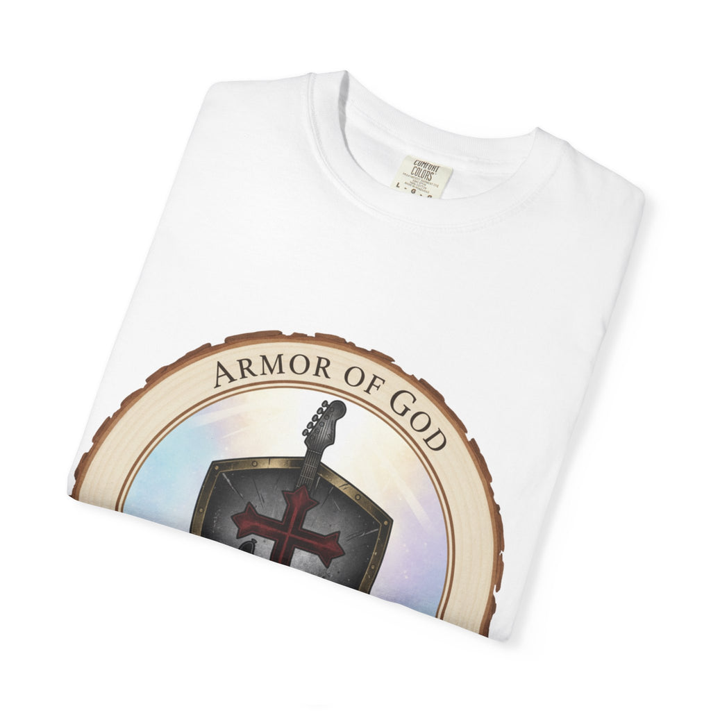 Armor of God T-Shirt | Ephesians 6 Christian Guitarist Tee