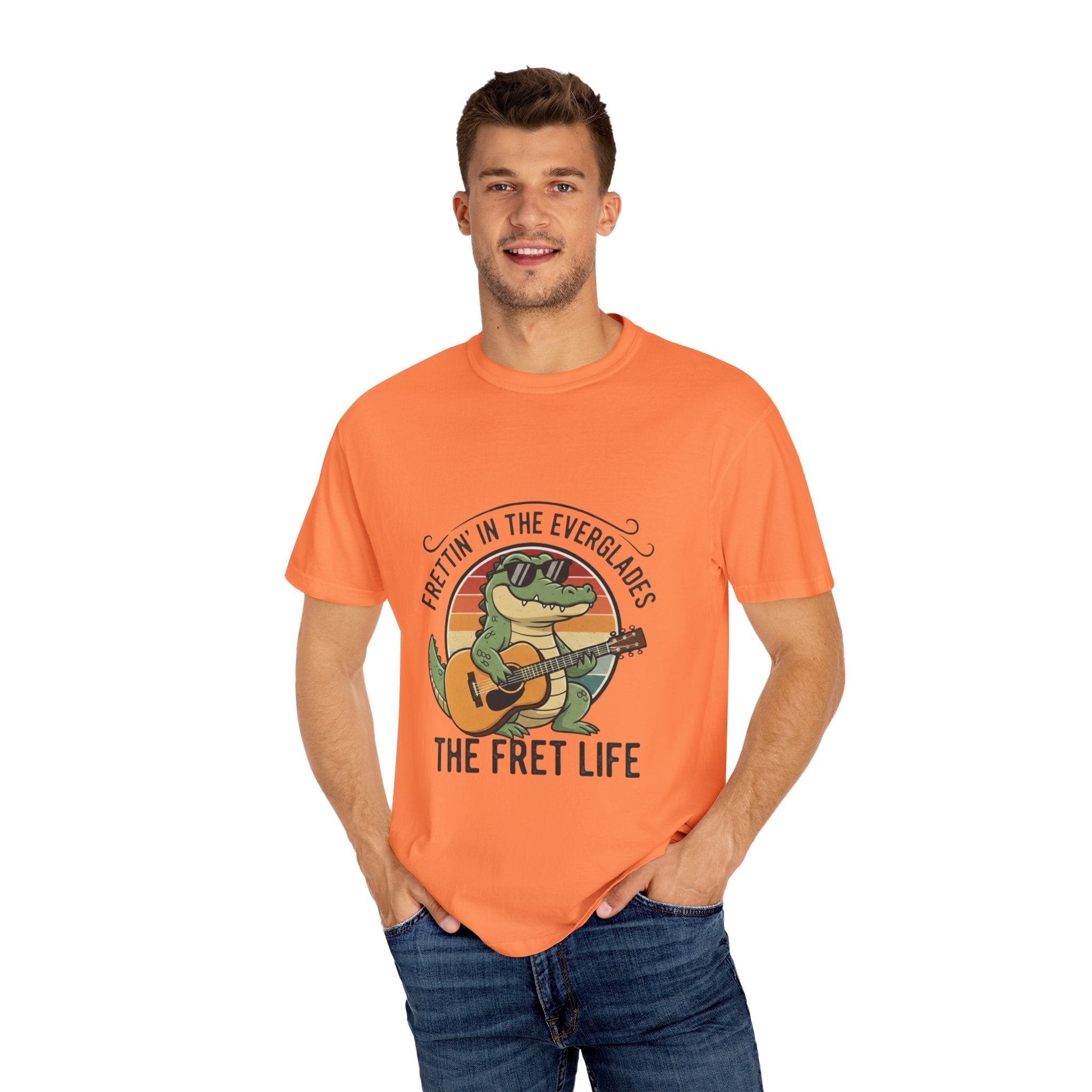 Frettin' in the Everglades: The Gator Guitarist Tee