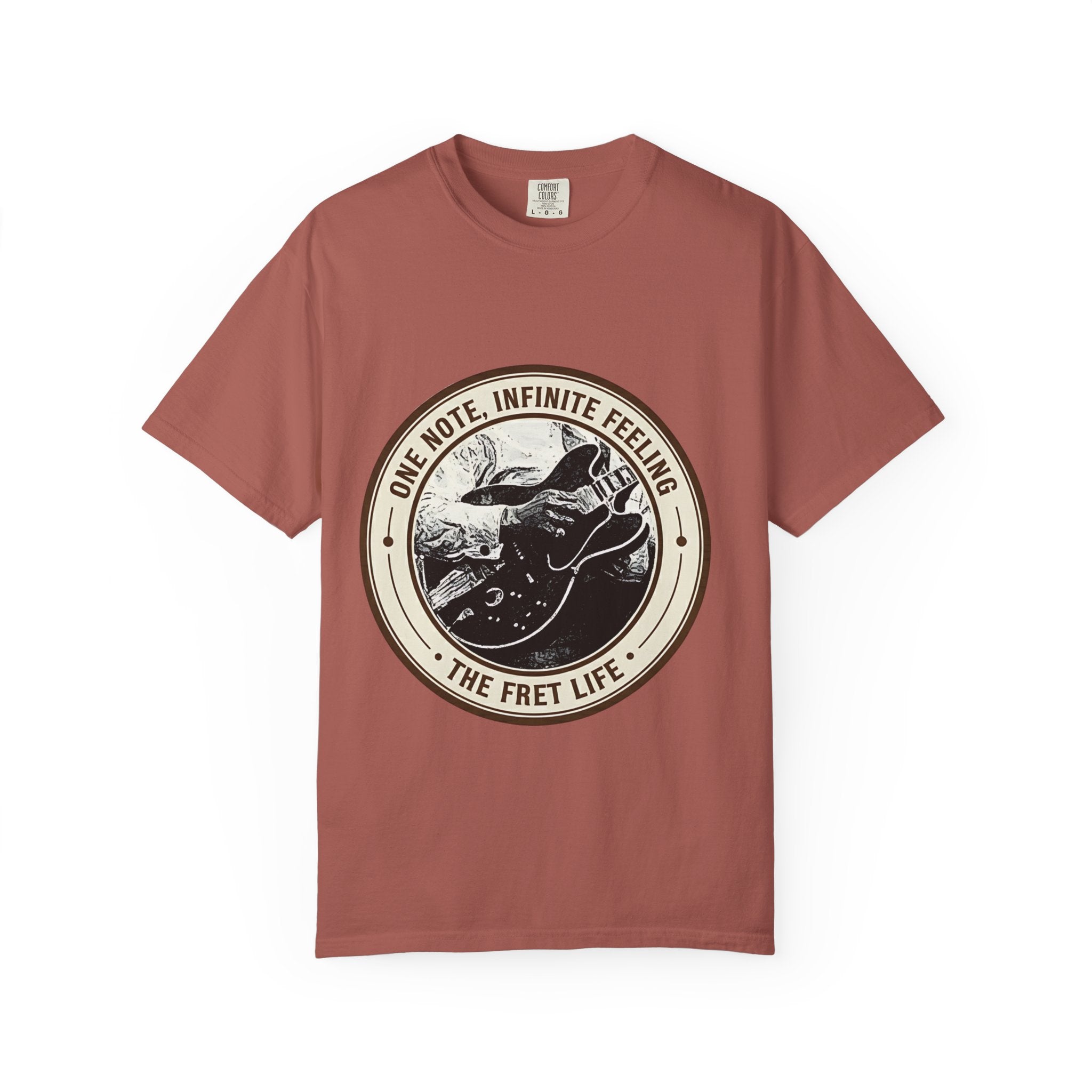Lucille Blues T-Shirt | BBK's ES-355 Guitar Fan Tee