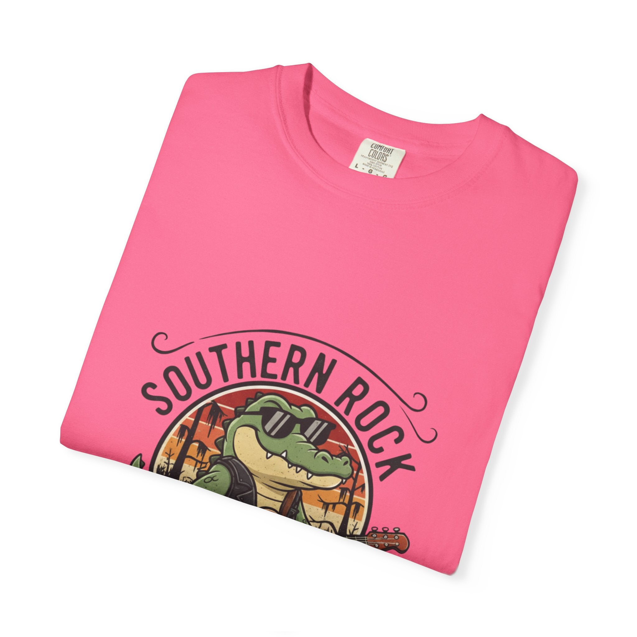 Southern Rock Gator: The Fret Life Swamp Jam Tee