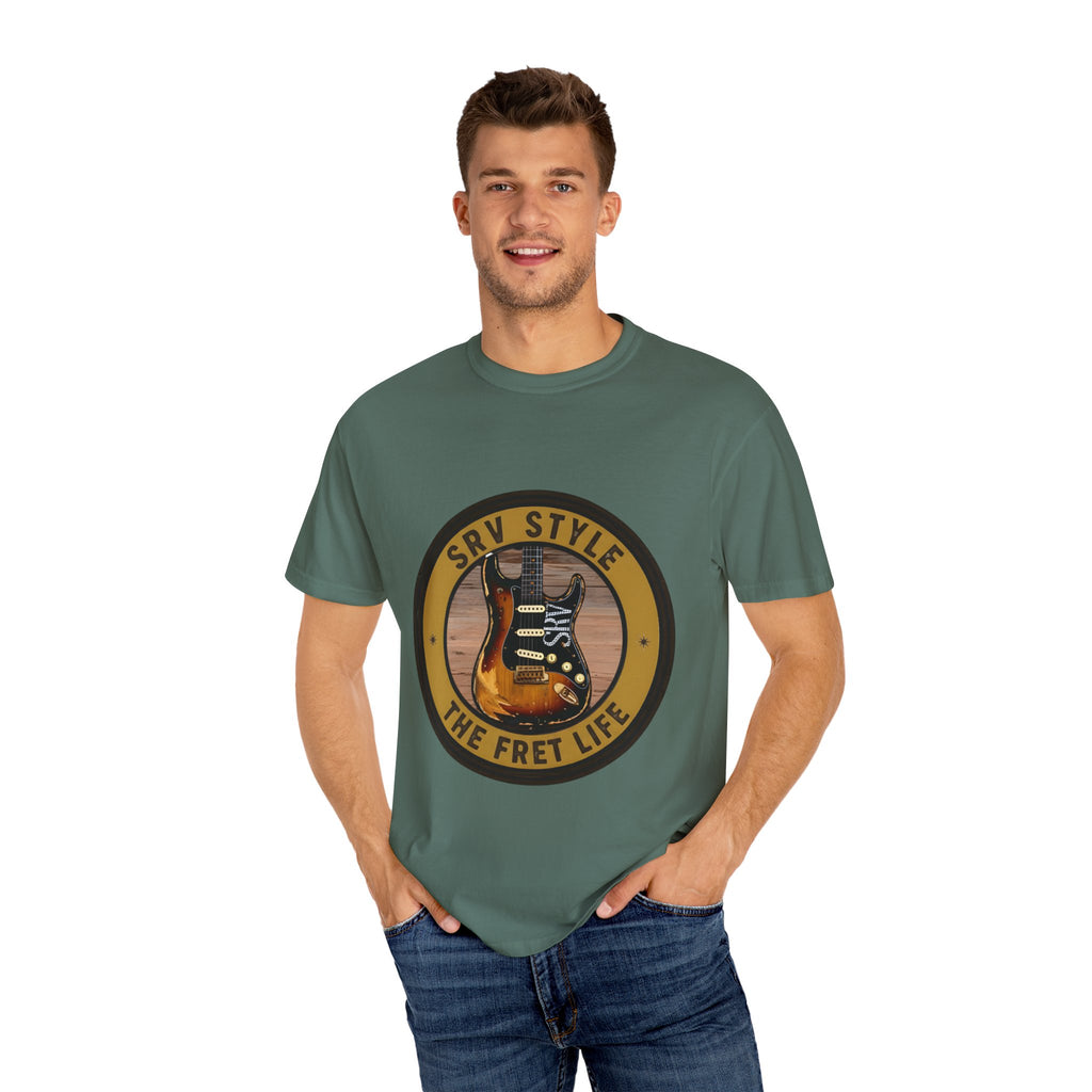 SRV Style Tee | Blues Guitar Fan T-Shirt
