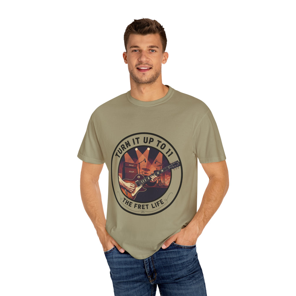 Turn it Up to 11 Unisex Guitar T-Shirt - Music Lover Gift Idea