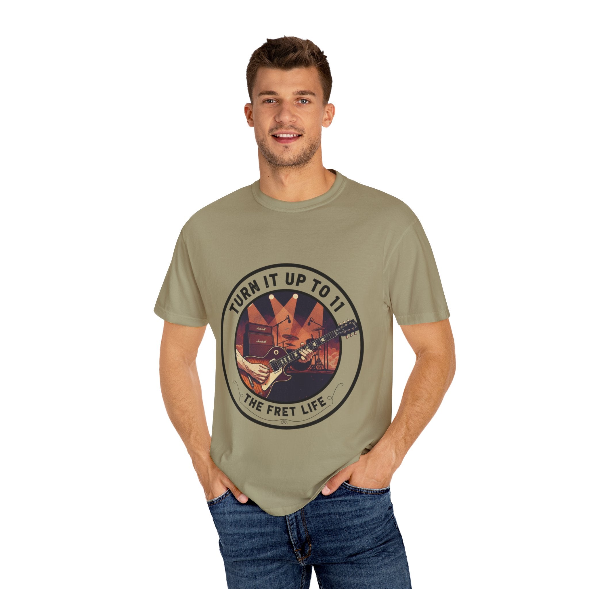 Turn it Up to 11 Unisex Guitar T-Shirt - Music Lover Gift Idea