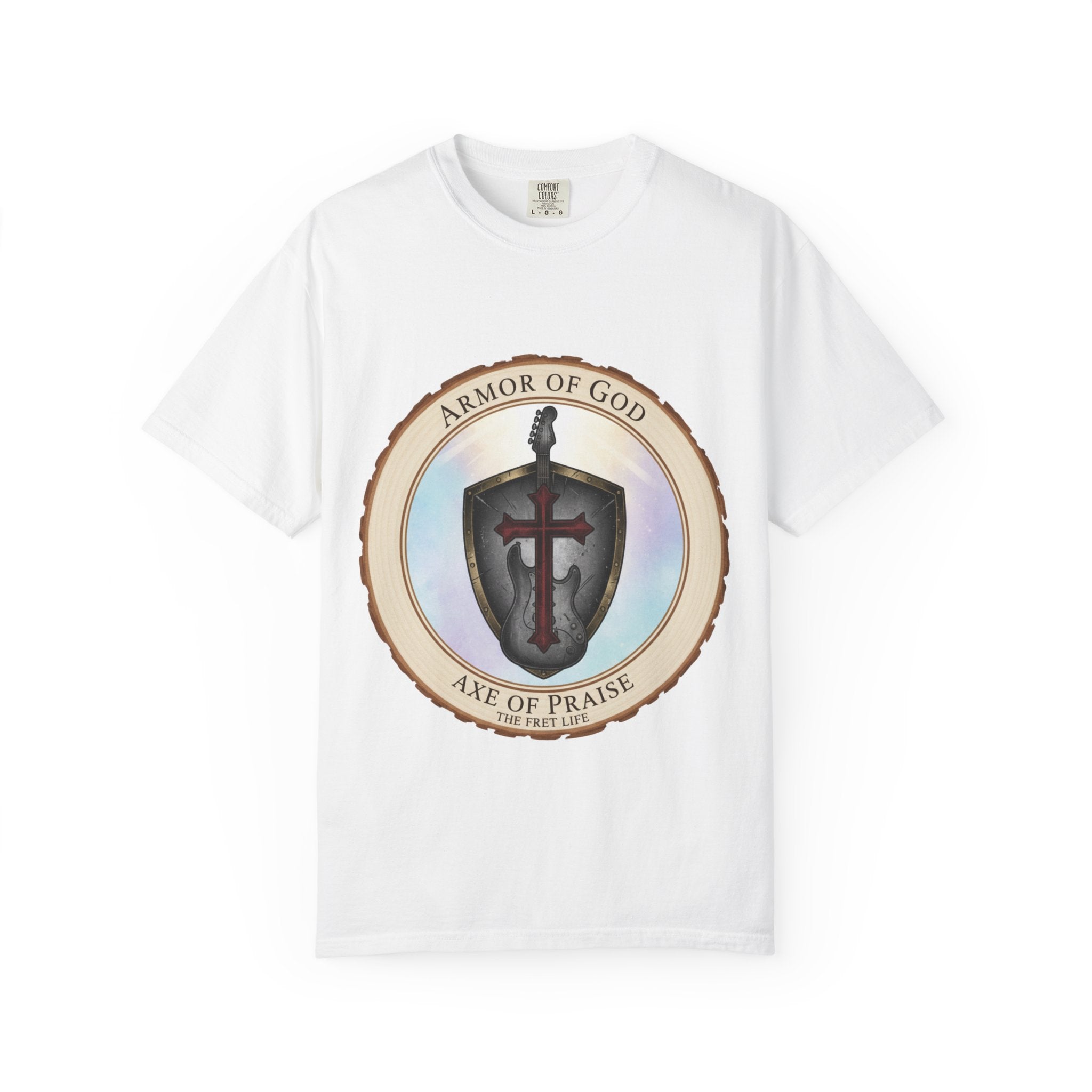 Armor of God T-Shirt | Ephesians 6 Christian Guitarist Tee