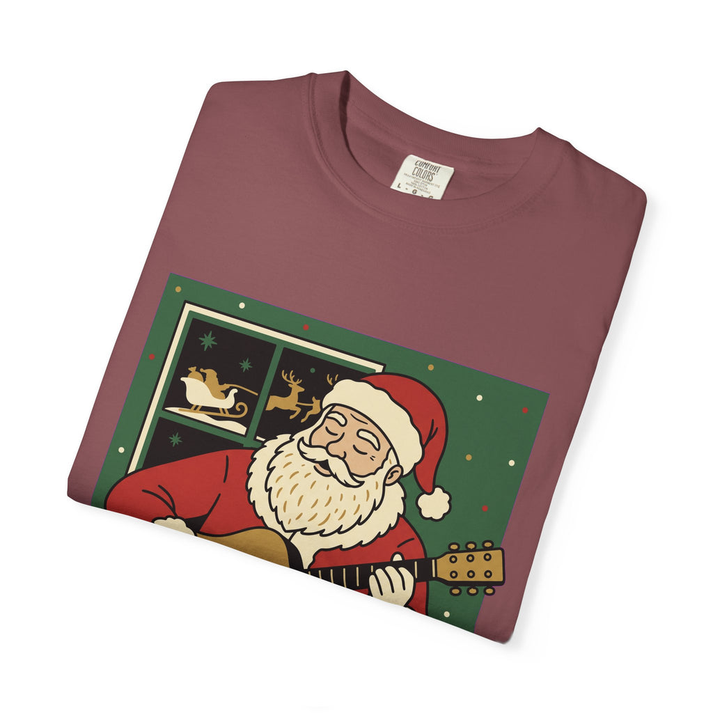 Santa Guitar T-Shirt