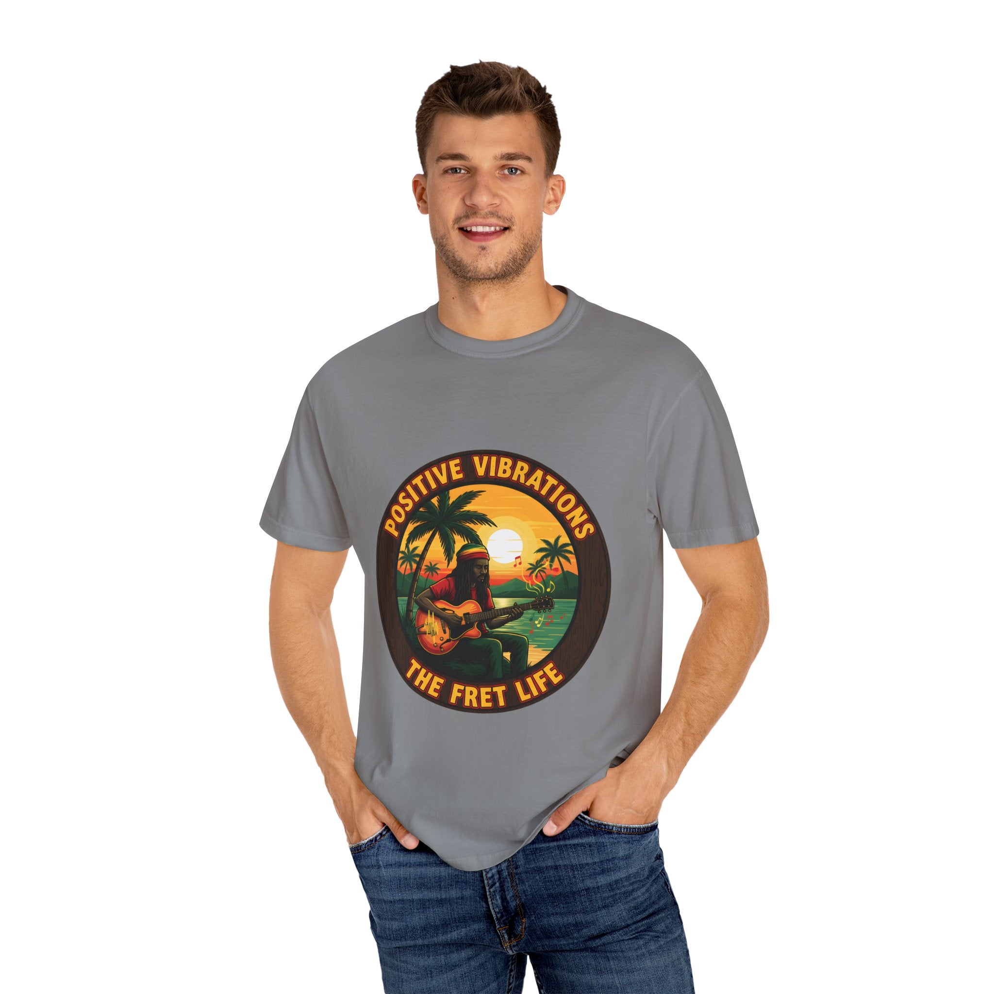 Positive Vibrations - The Fret Life Reggae Tee