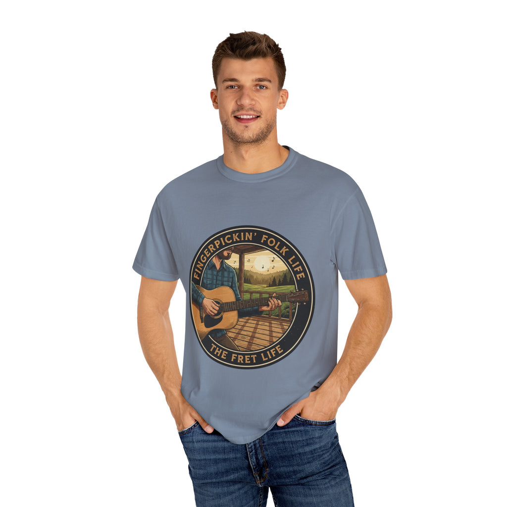 Fingerpickin' Folk Life: Porch & Sunset Acoustic Tee