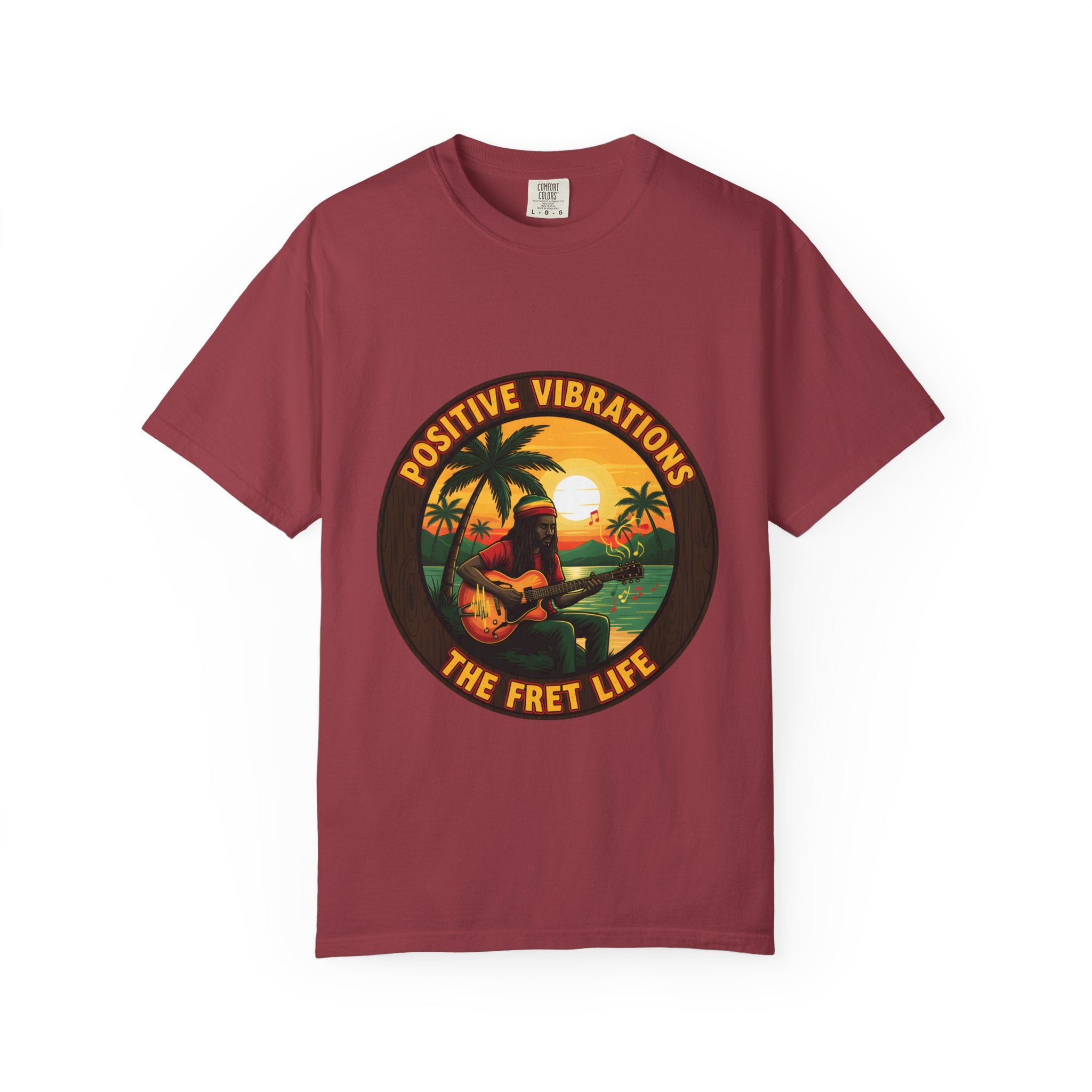 Positive Vibrations - The Fret Life Reggae Tee