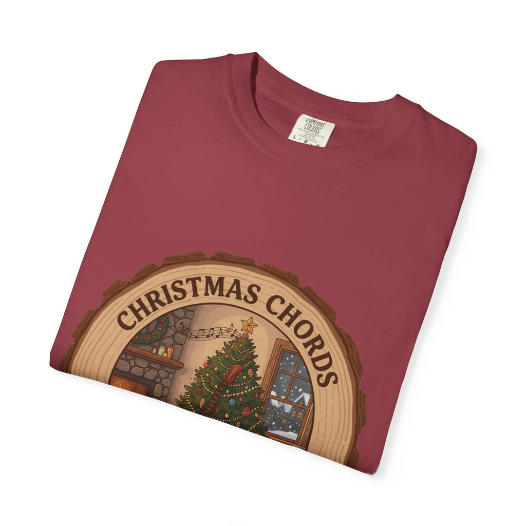 Christmas Chords T-Shirt | Holiday Music Guitar Tee