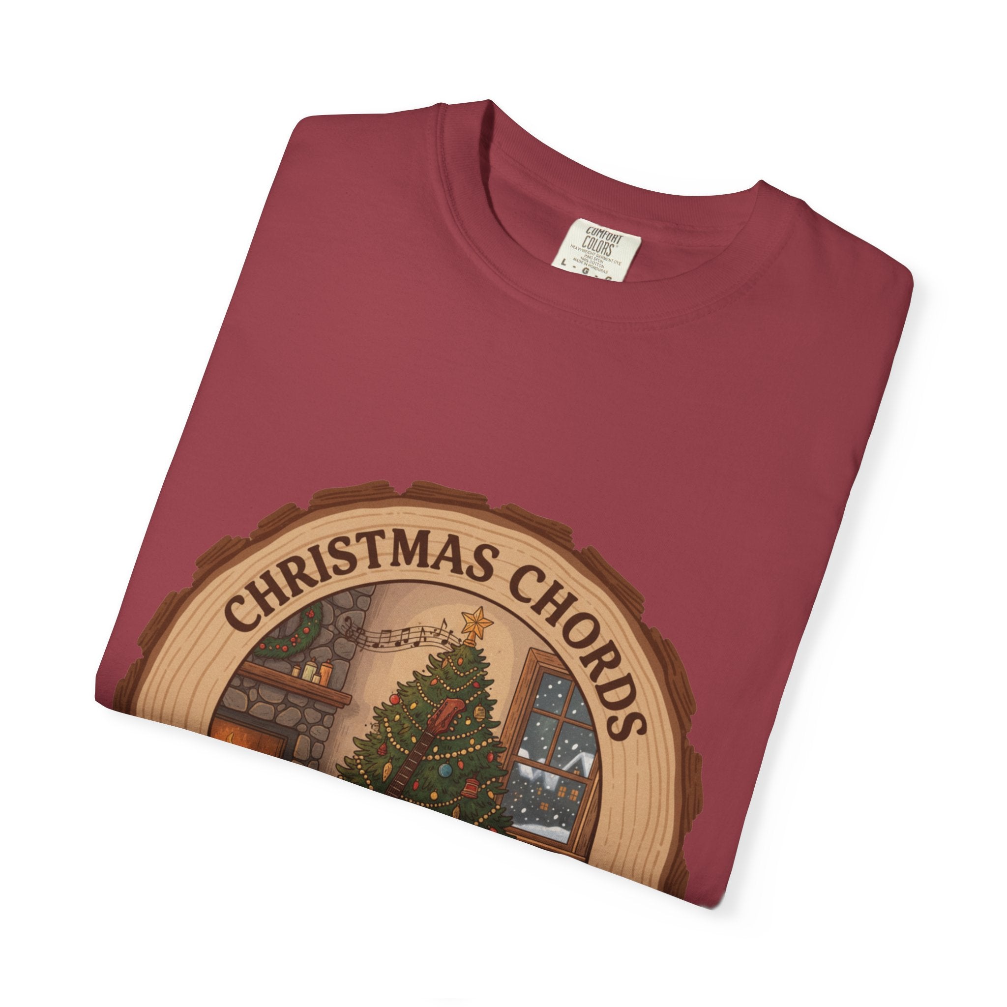 Christmas Chords T-Shirt | Holiday Music Guitar Tee