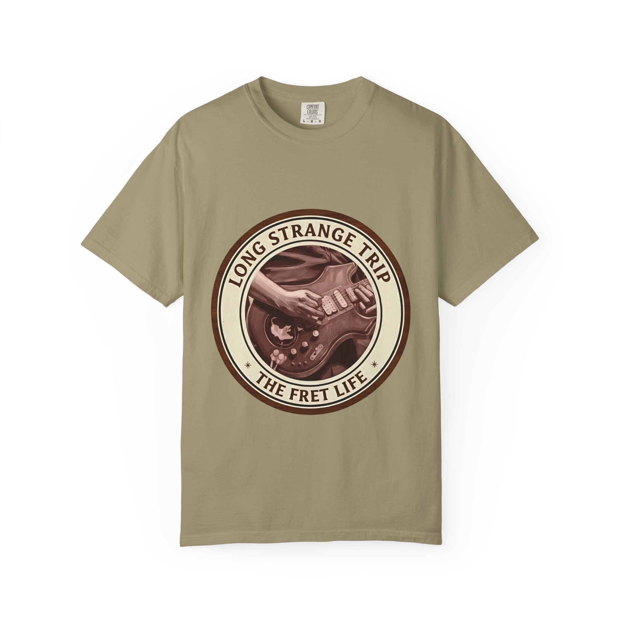 Long Strange Trip T-Shirt | Jerry Garcia Grateful Dead Guitar Tee