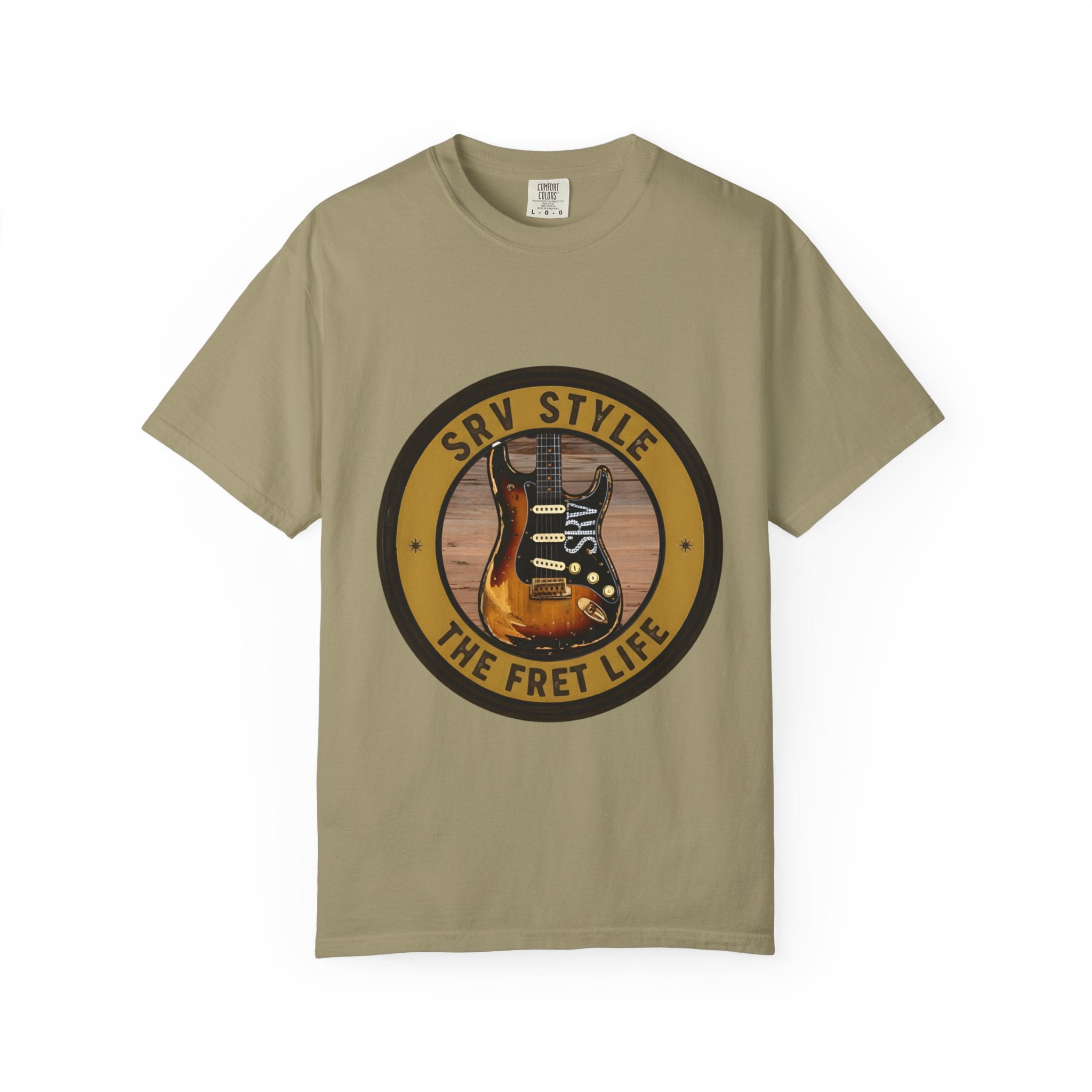 SRV Style Tee | Blues Guitar Fan T-Shirt