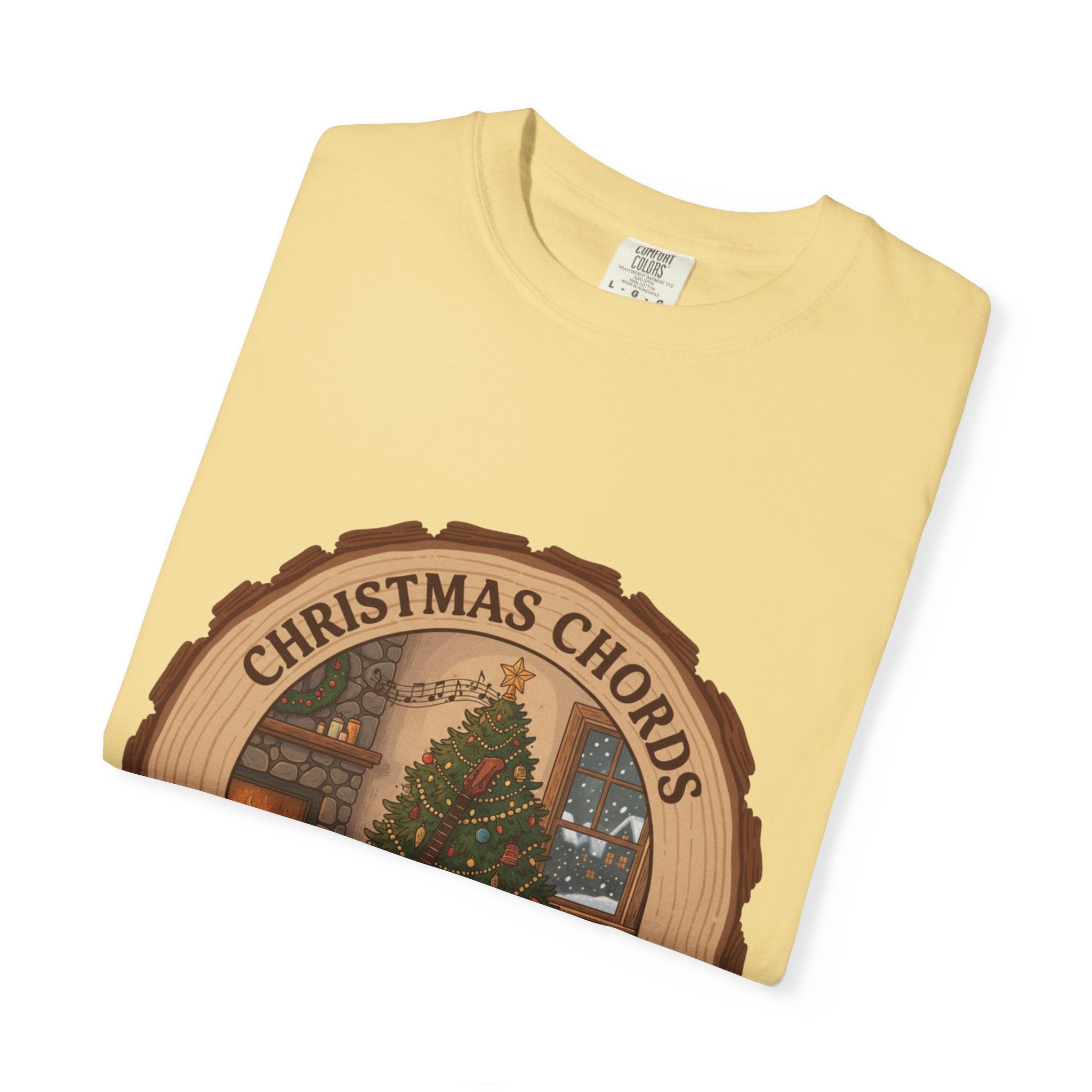 Christmas Chords T-Shirt | Holiday Music Guitar Tee
