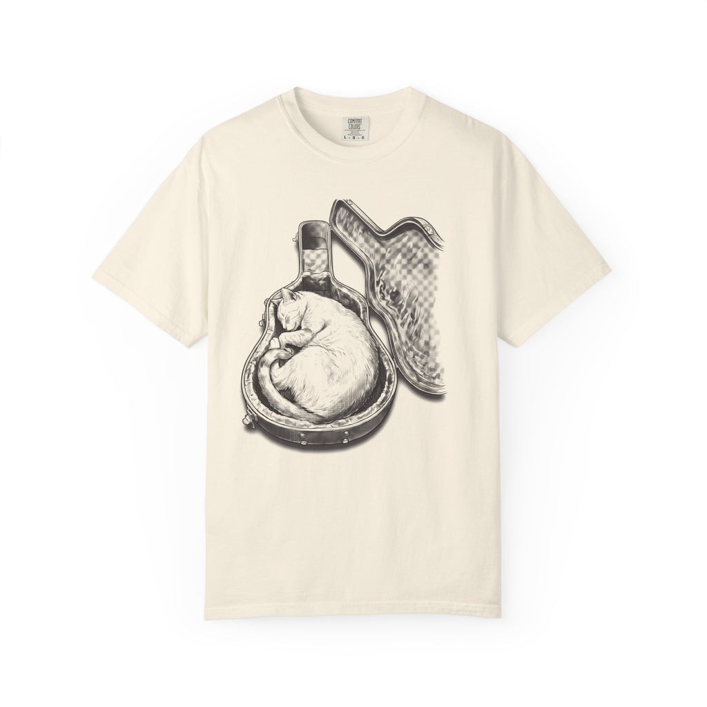 Cat Asleep in Case T-Shirt