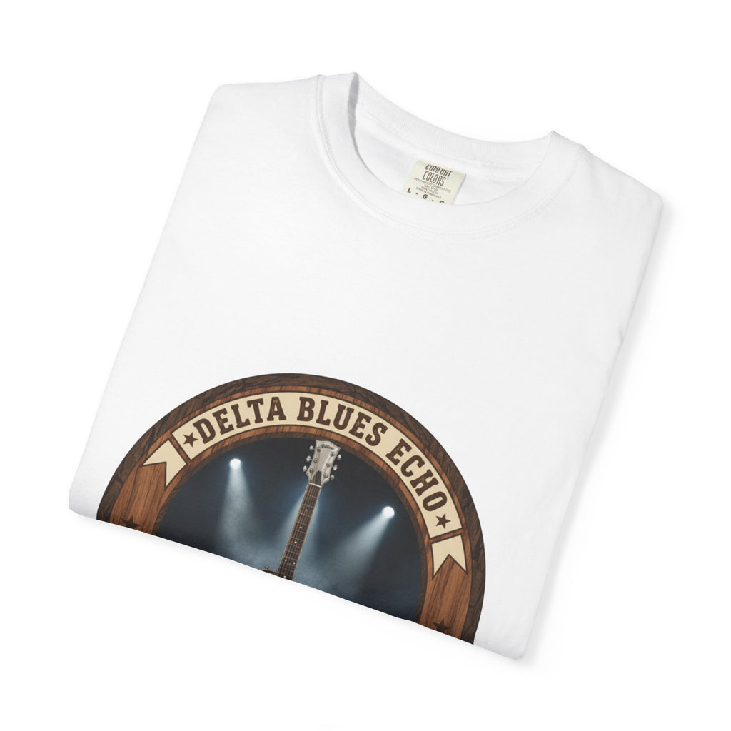 Delta Blues Echo Tee | Resonator Guitar Slide Player Shirt