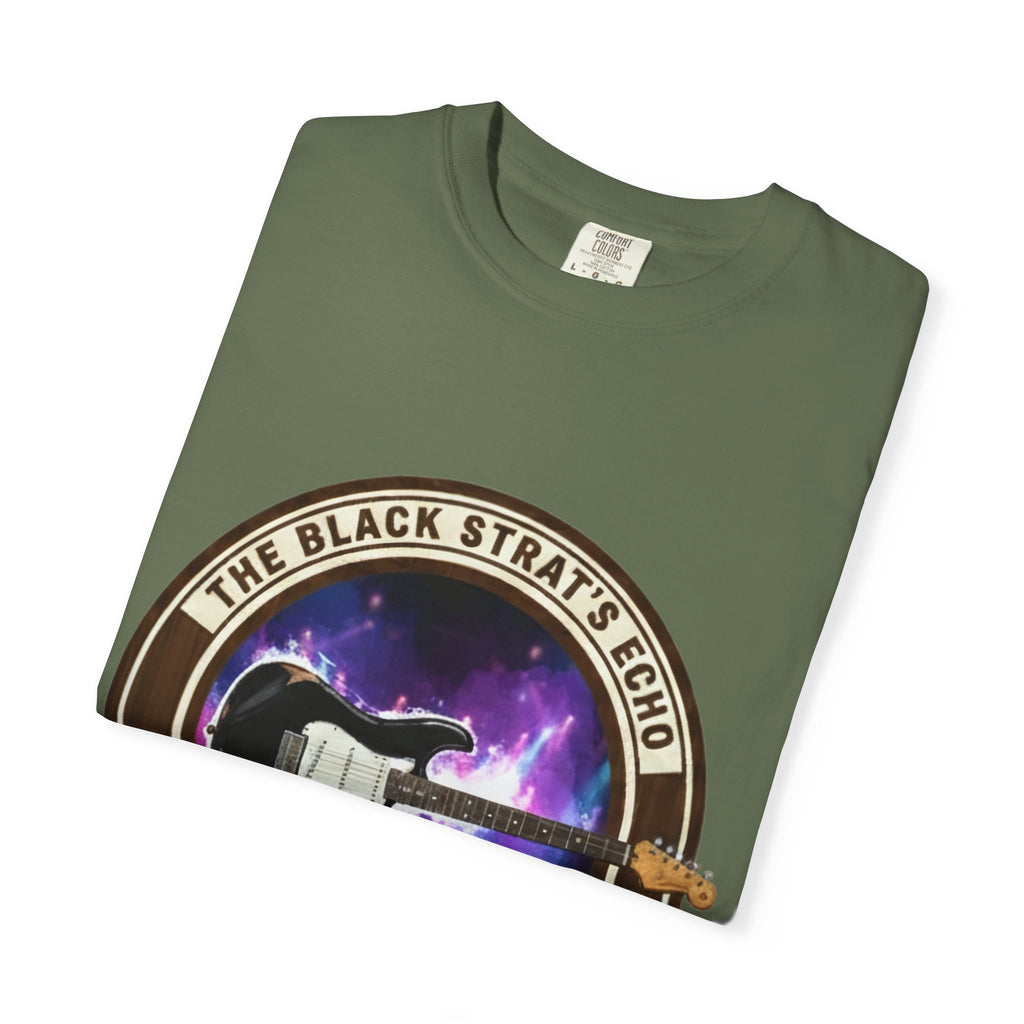 The Black Strat T-Shirt | David Gilmour Pink Floyd Guitar Legend Tee
