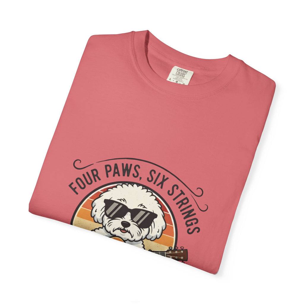 Four Paws, Six Strings: The Dog House Blues Tee