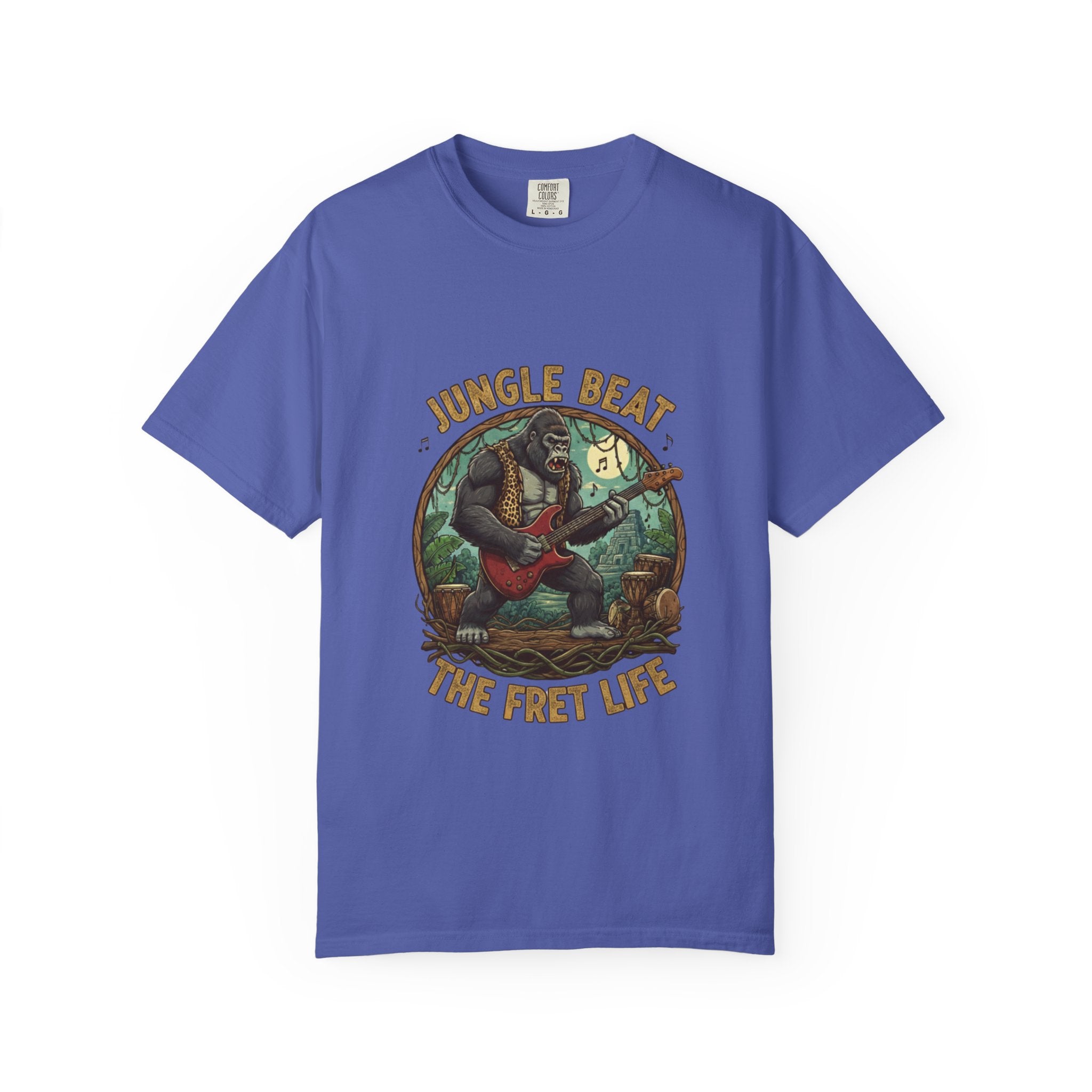 Jungle Beat: The Gorilla Guitarist Tee