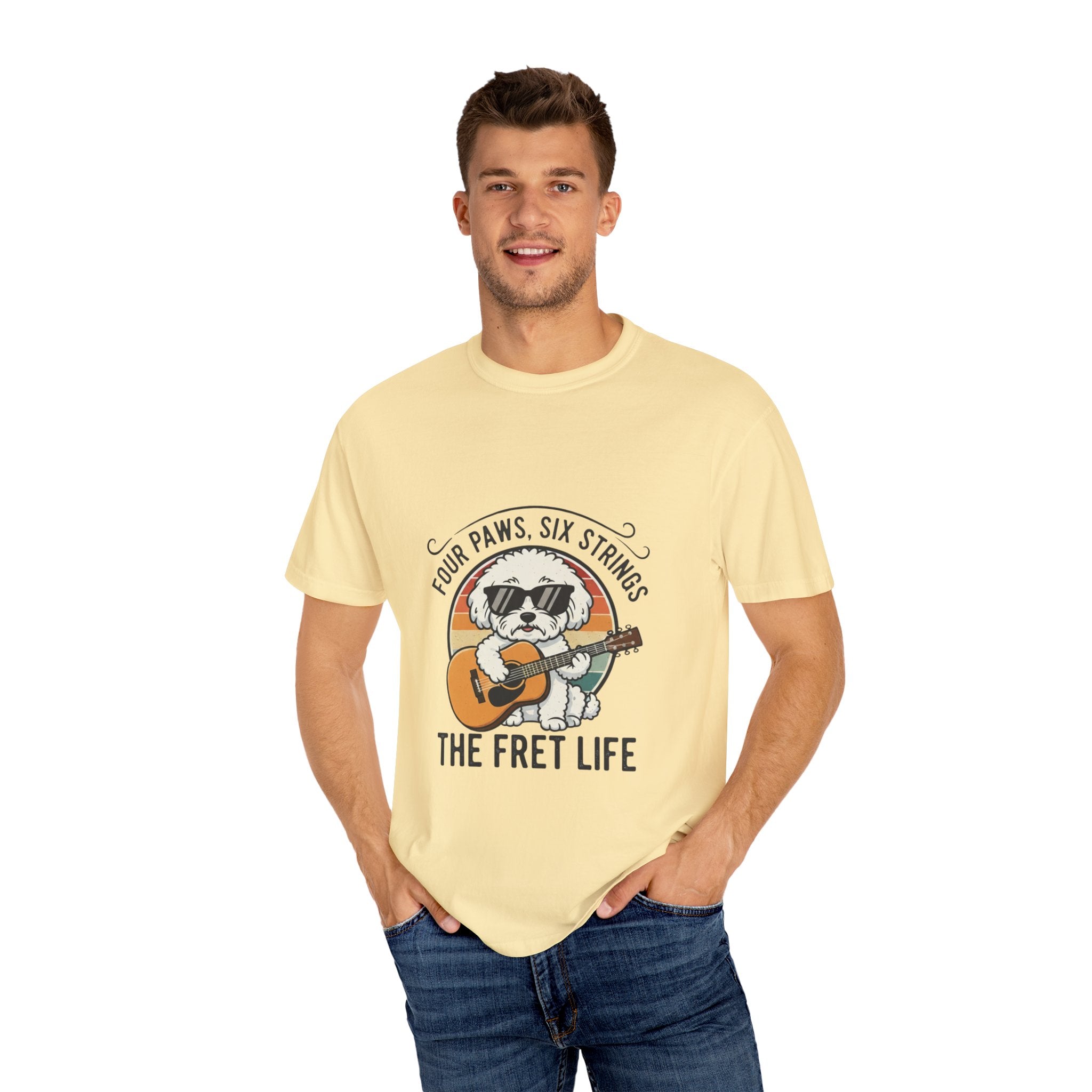 Four Paws, Six Strings: The Dog House Blues Tee