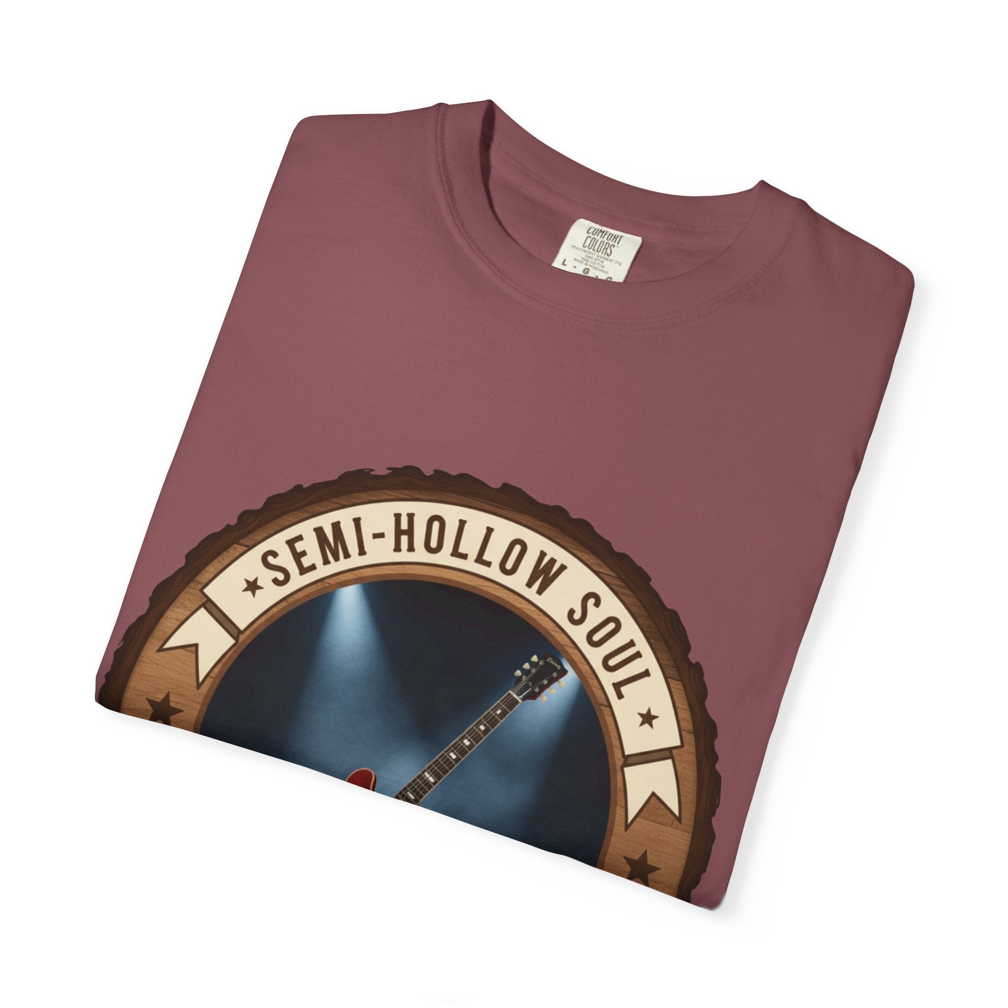 Semi-Hollow Soul Tee | Gibson ES-335 Blues Jazz Guitar Shirt