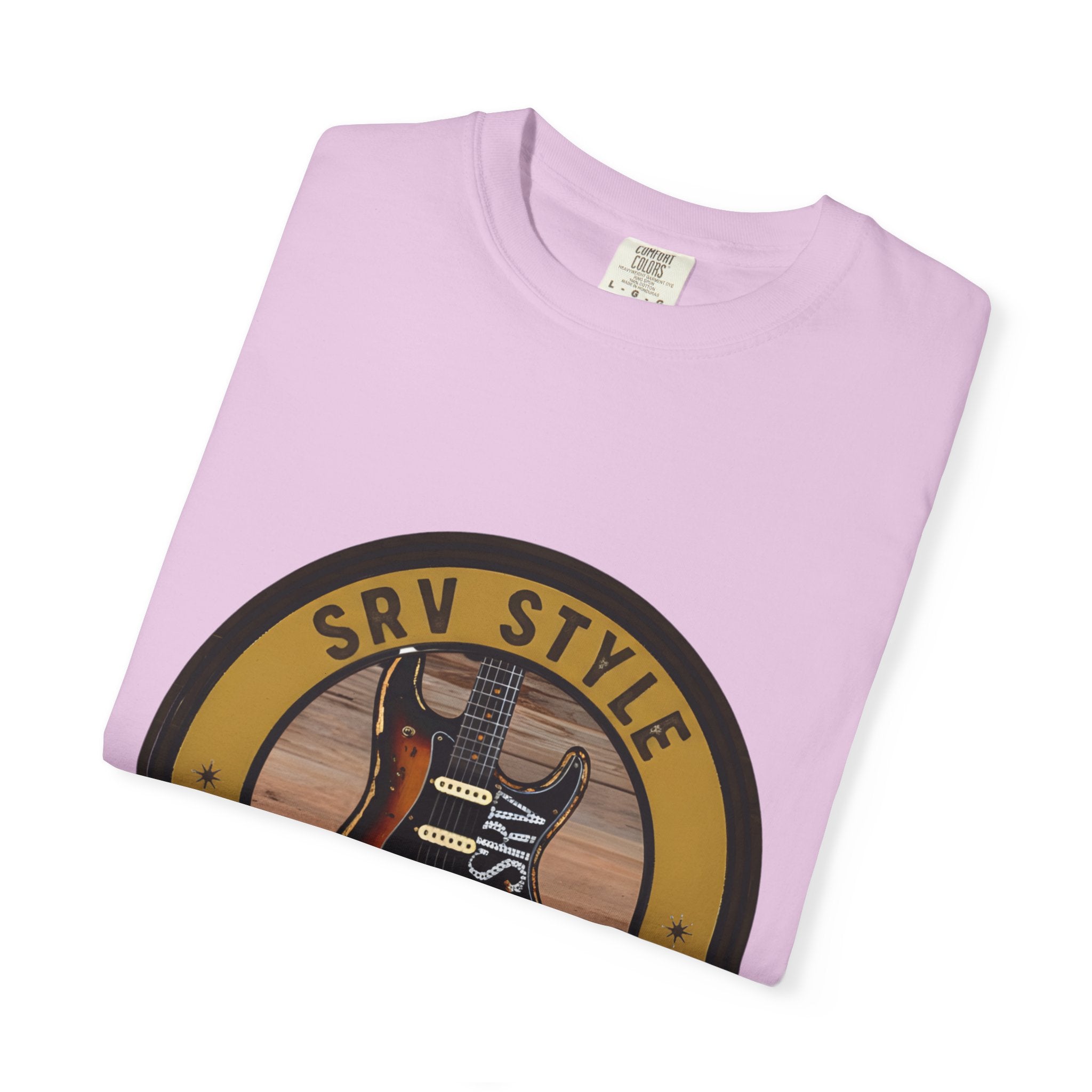 SRV Style Tee | Blues Guitar Fan T-Shirt