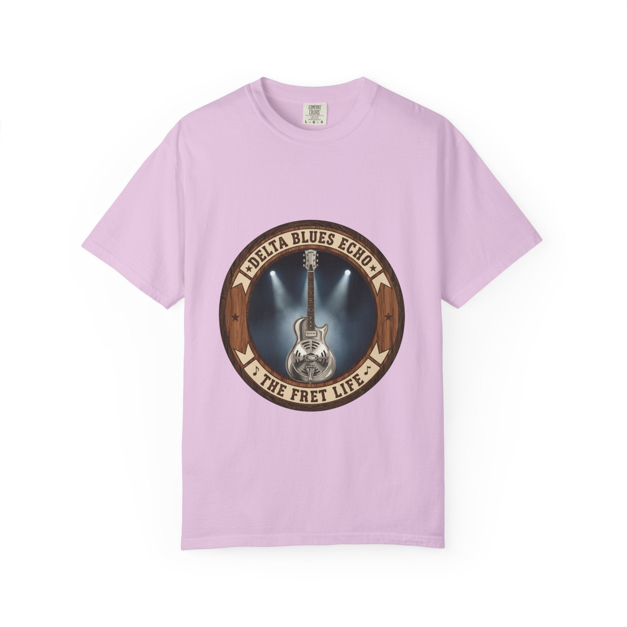 Delta Blues Echo Tee | Resonator Guitar Slide Player Shirt
