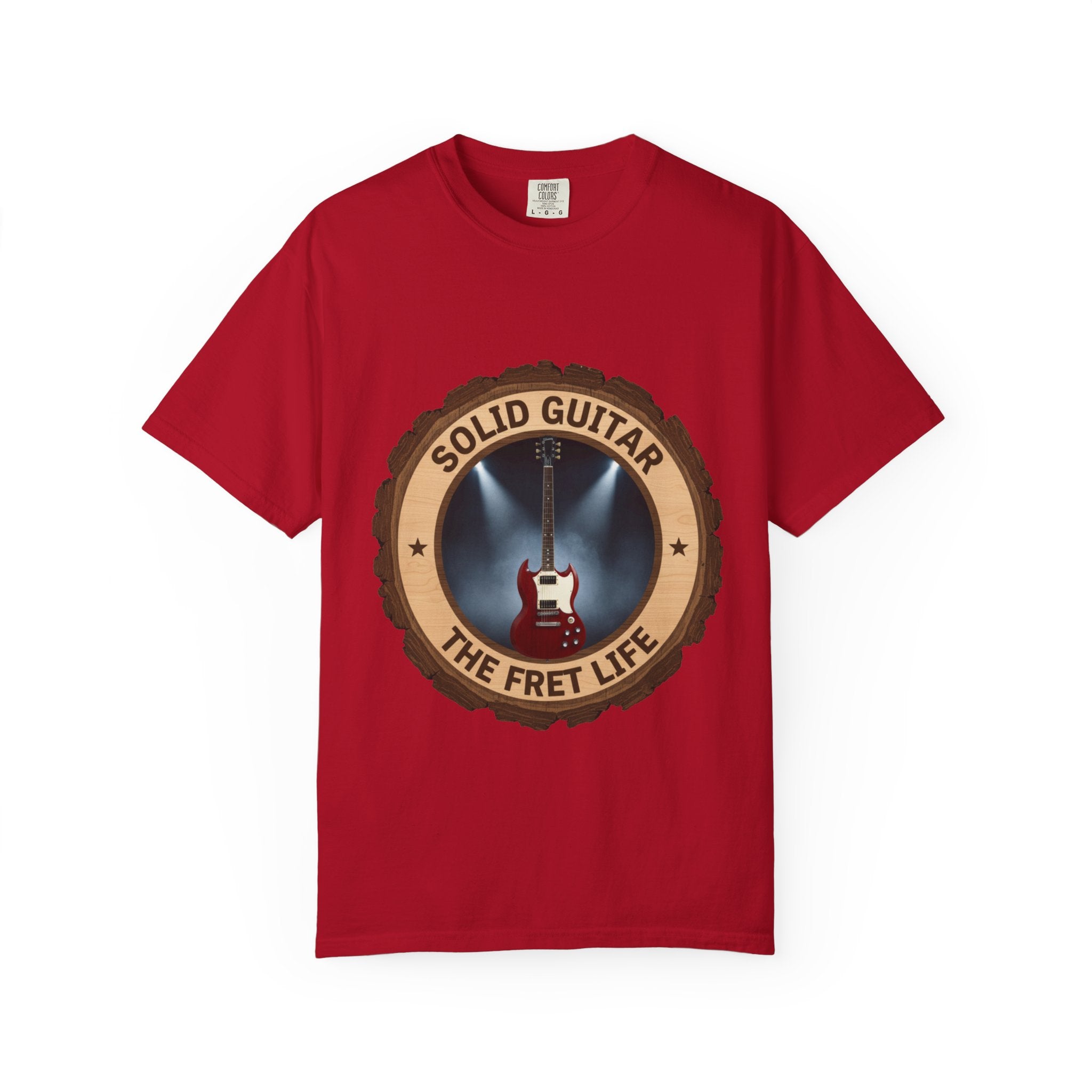 Solid Guitar Tee | Gibson SG Rock Electric Guitar Fan Shirt
