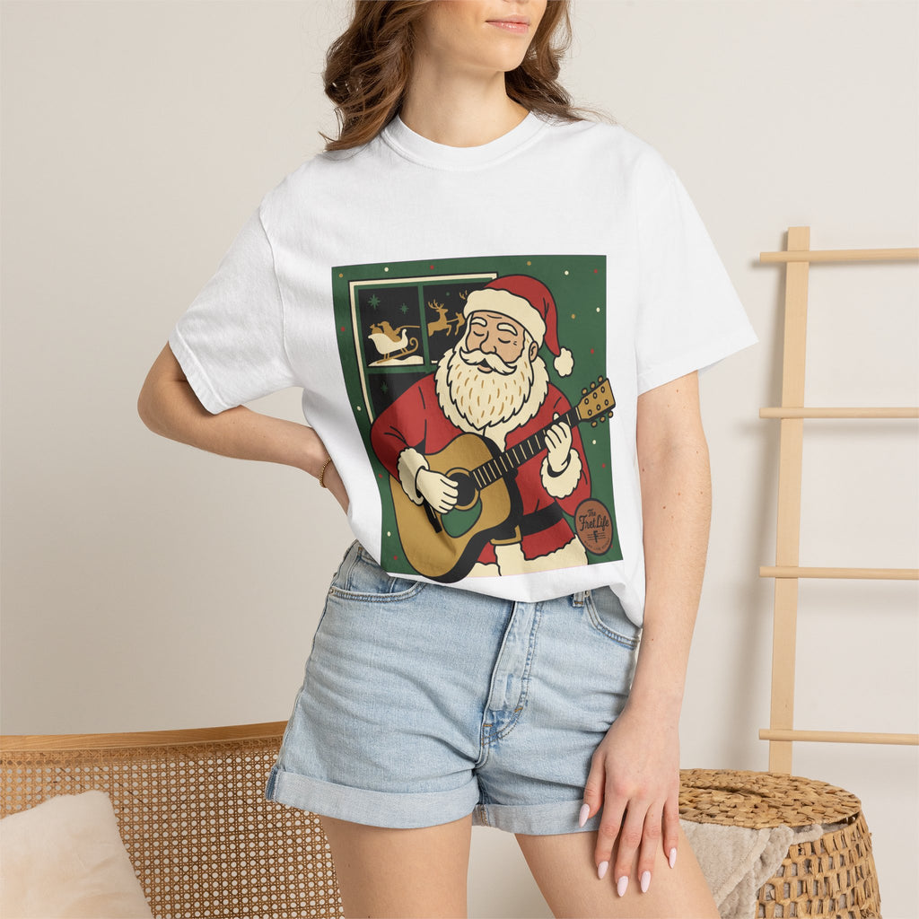 Santa Guitar T-Shirt
