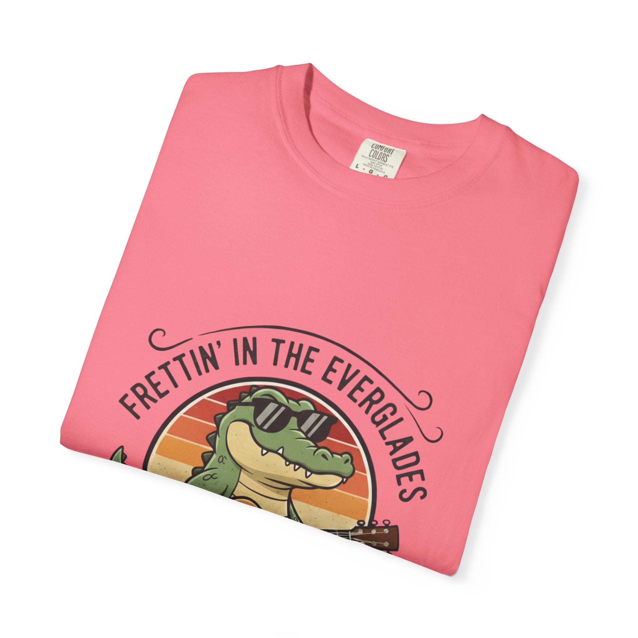 Frettin' in the Everglades: The Gator Guitarist Tee