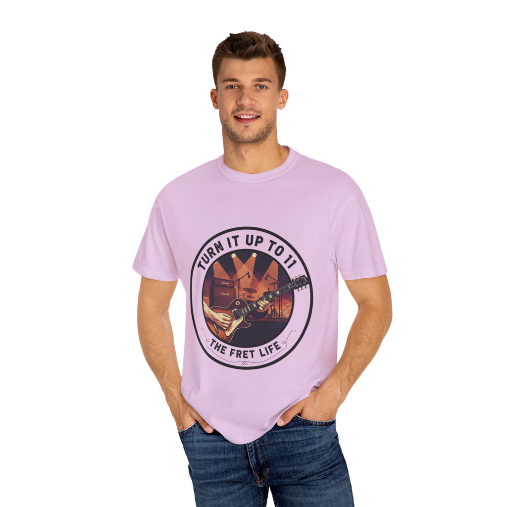 Turn it Up to 11 Unisex Guitar T-Shirt - Music Lover Gift Idea