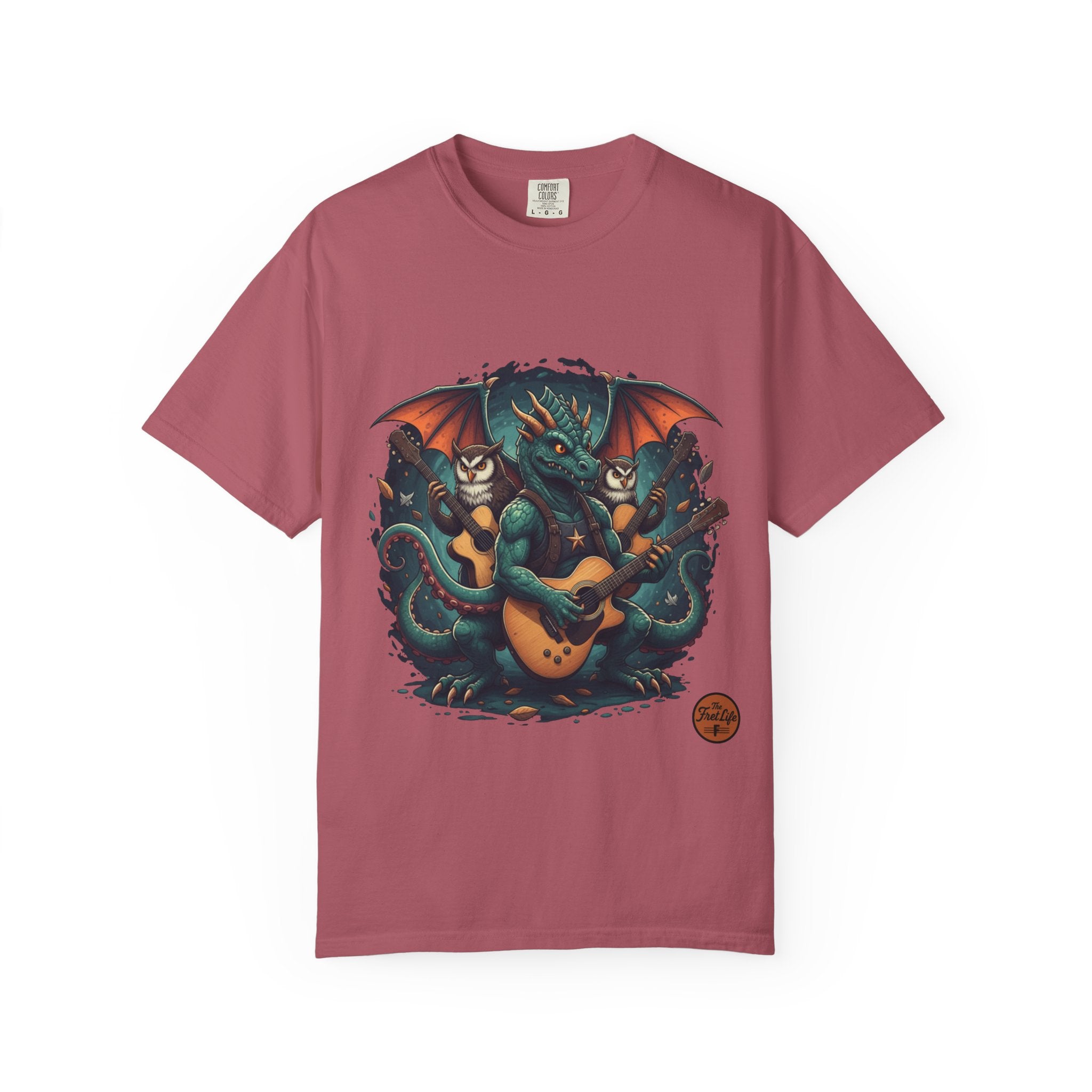 Dragon's Chord: Epic Guitar Tee