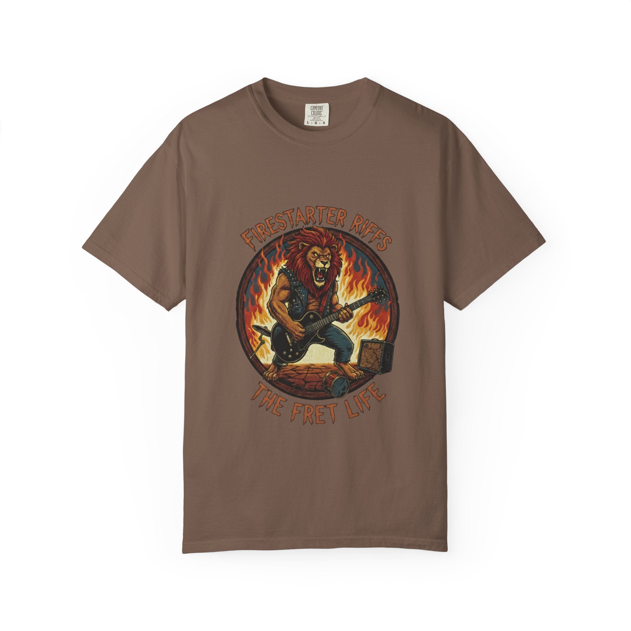 Firestarter Riffs: The Lion Rocker T-Shirt