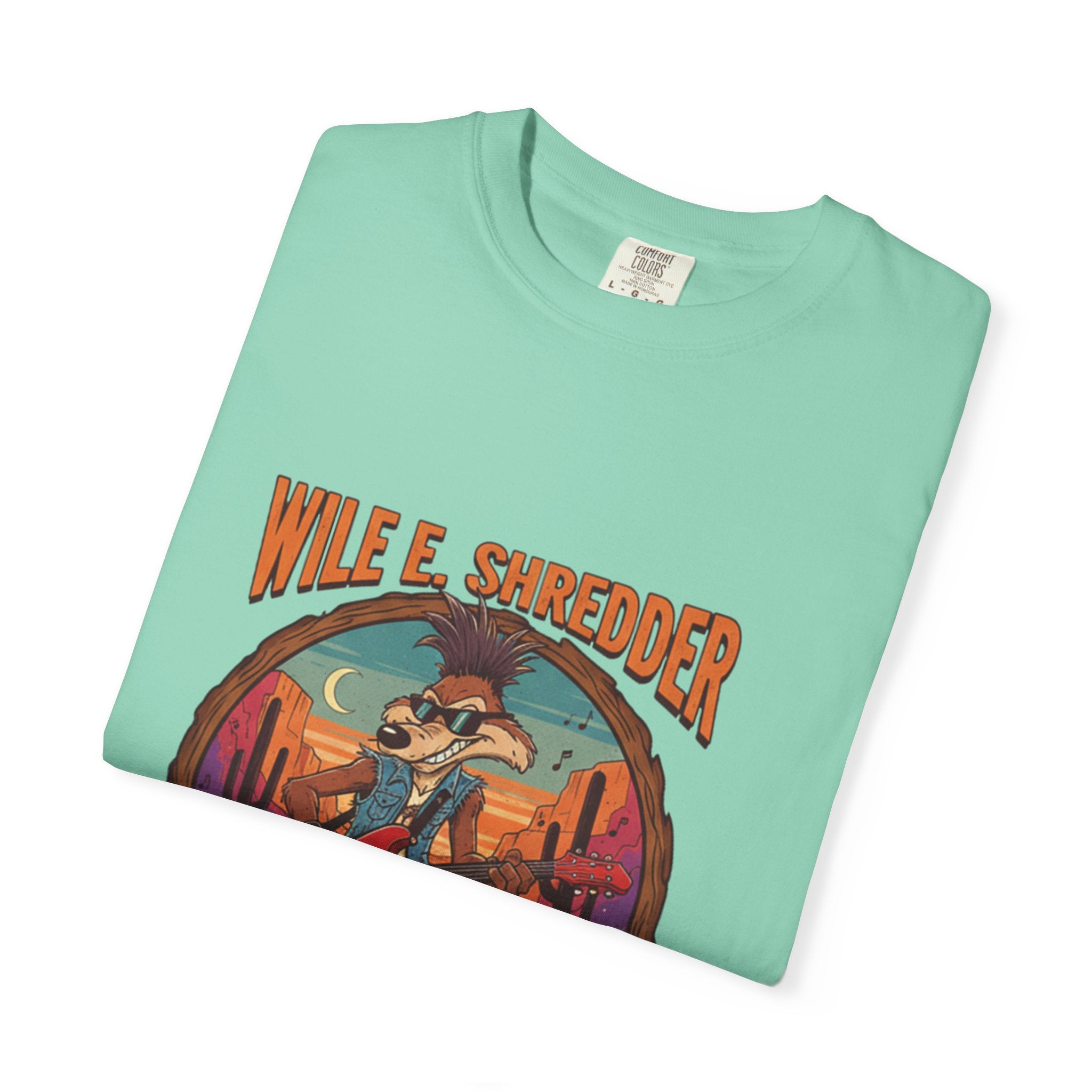 Wile E Shredder Desert Guitar - Graphic T-Shirt
