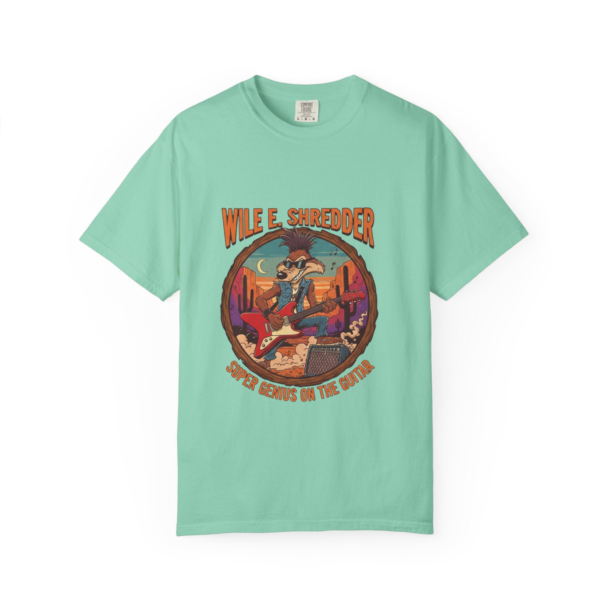 Wile E Shredder Desert Guitar - Graphic T-Shirt