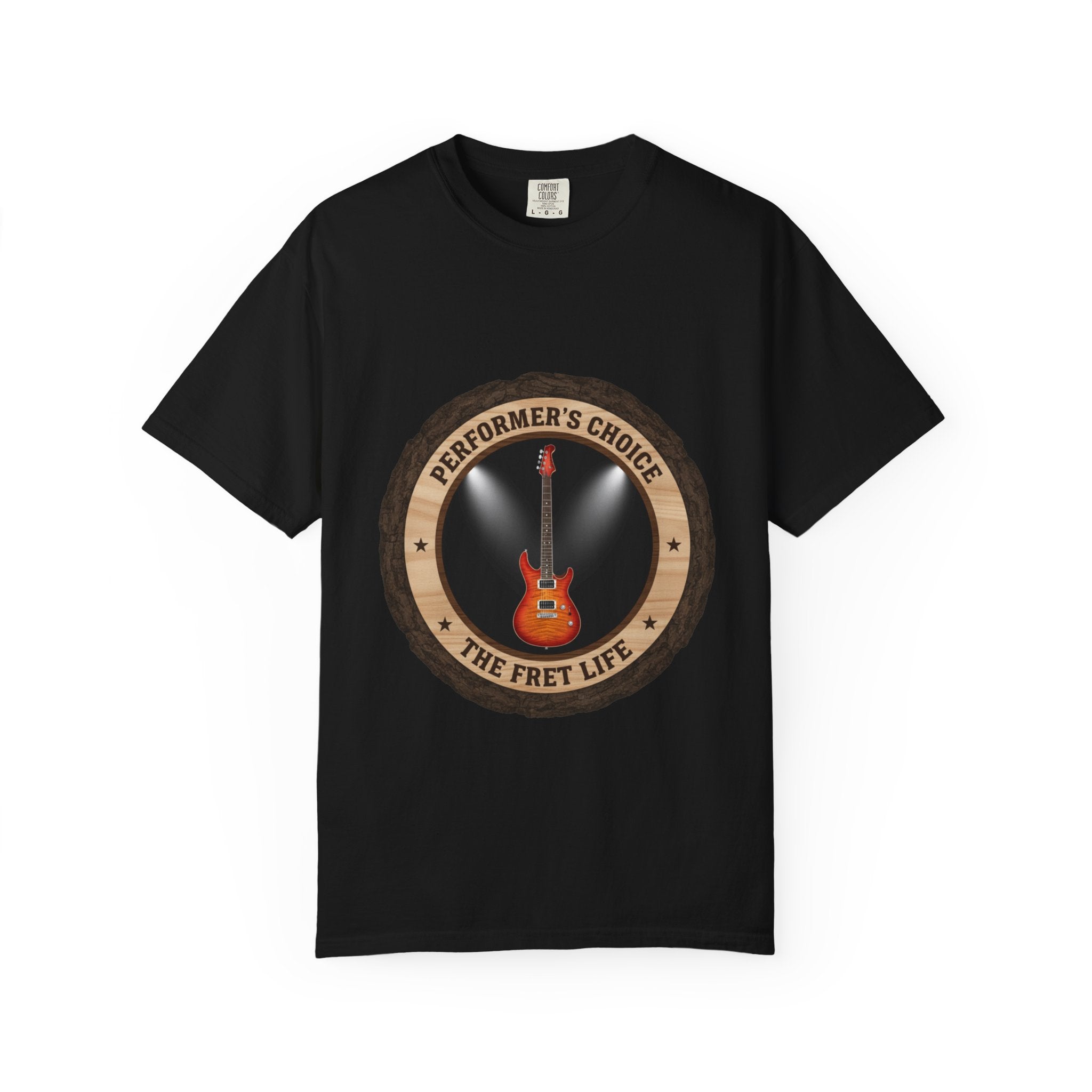 Performer's Choice Tee | Music Man Luke Axis Electric Guitar Shirt