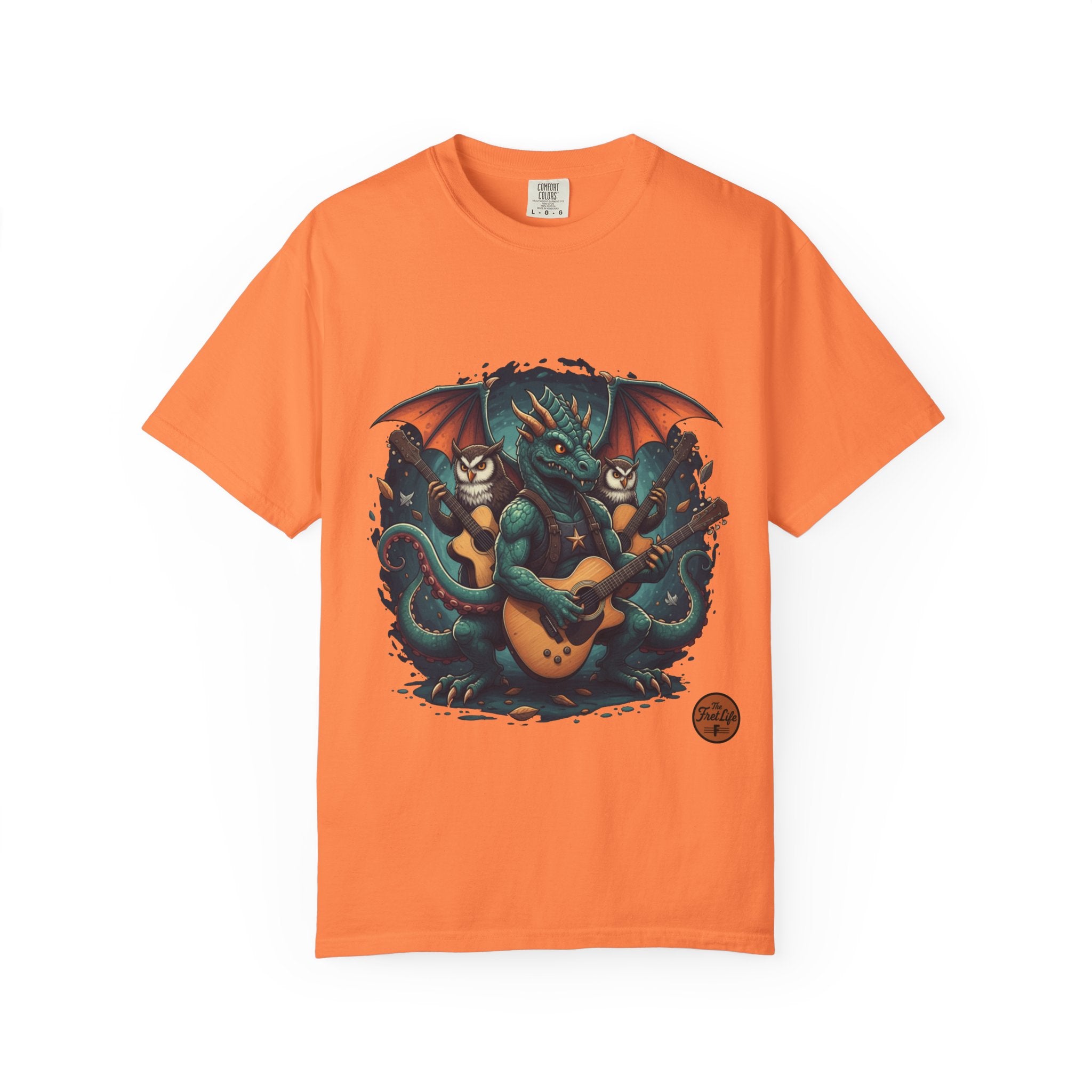 Dragon's Chord: Epic Guitar Tee