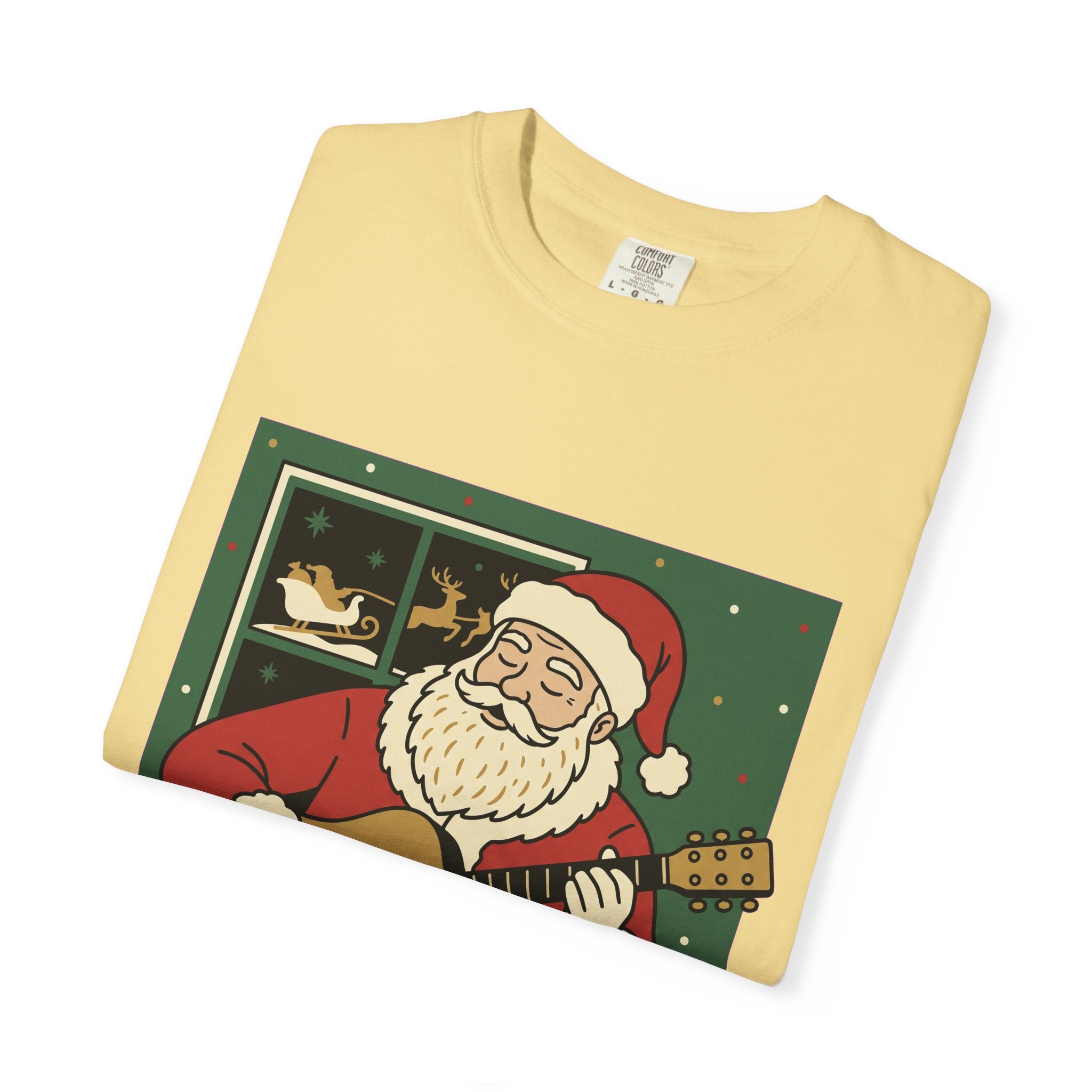 Santa Guitar T-Shirt