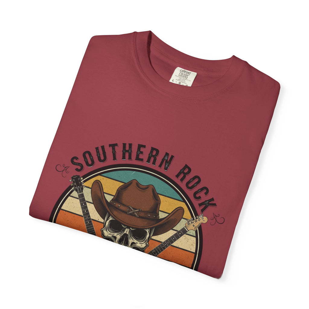 Southern Rock Skull: The Fret Life Outlaw Tee