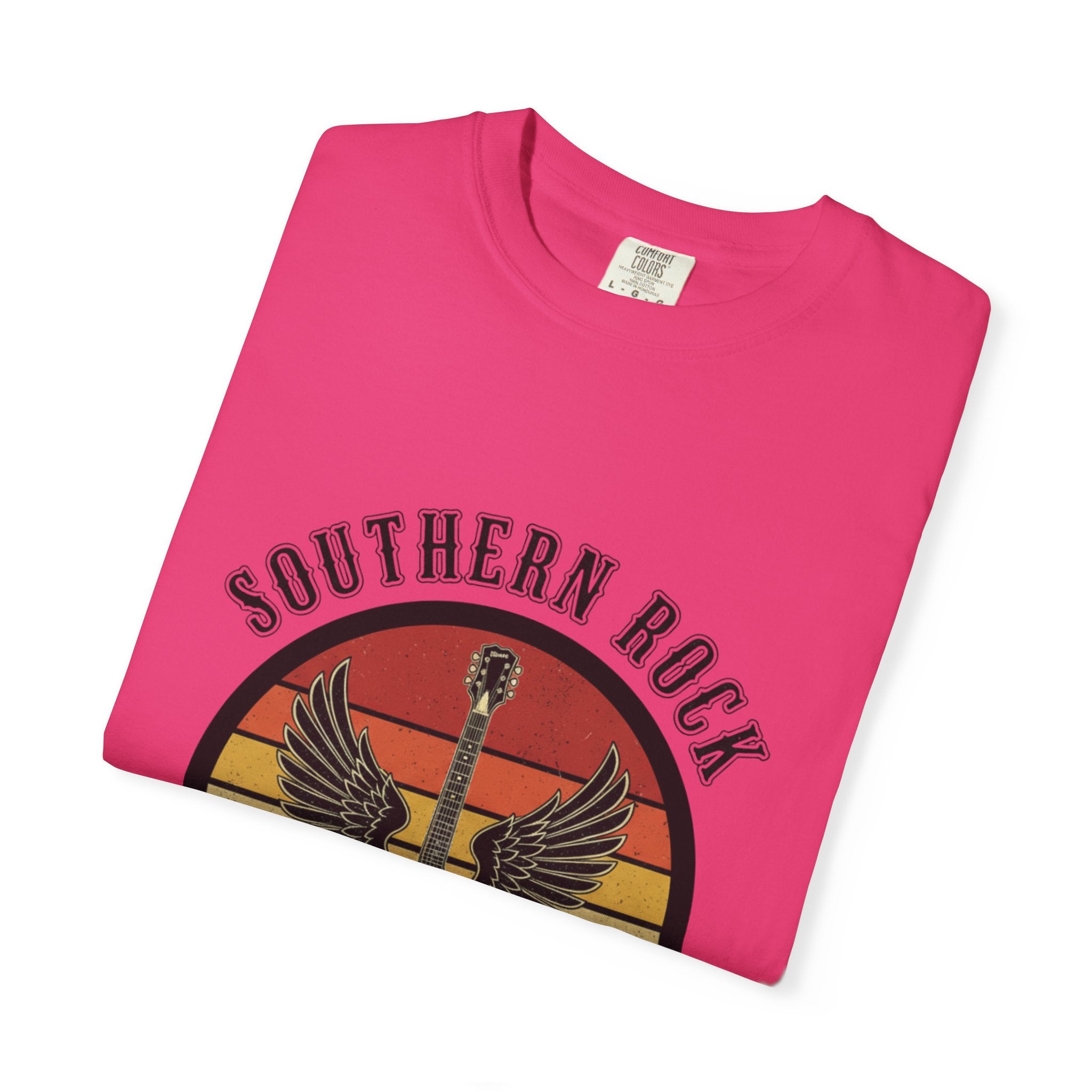 Southern Rock Winged V: Freebird Fret Life Tee