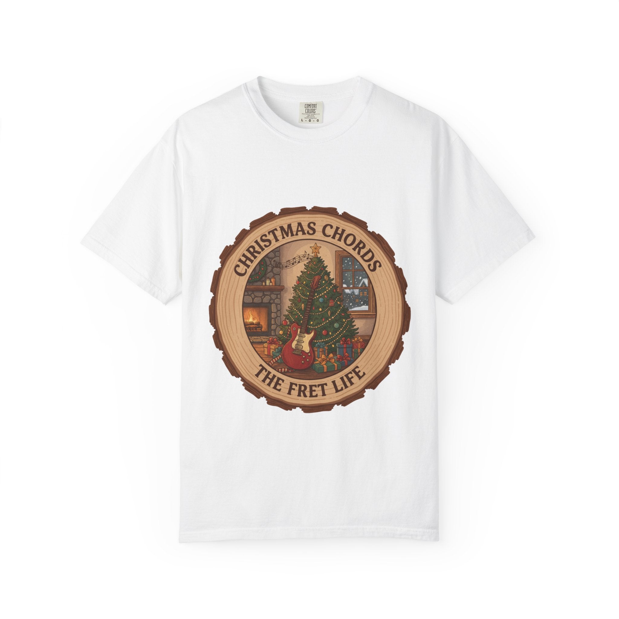 Christmas Chords T-Shirt | Holiday Music Guitar Tee